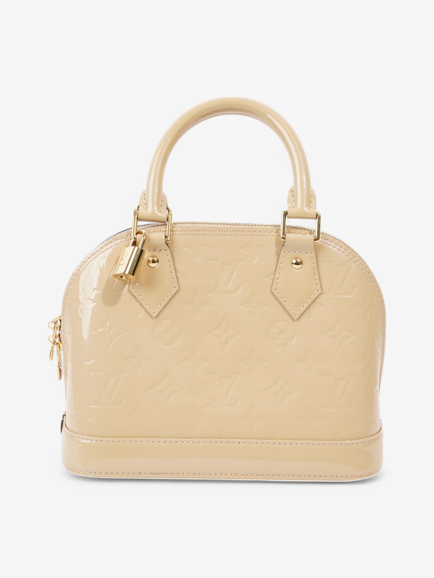 Louis Vuitton Alma Beige Vernis Leather BB