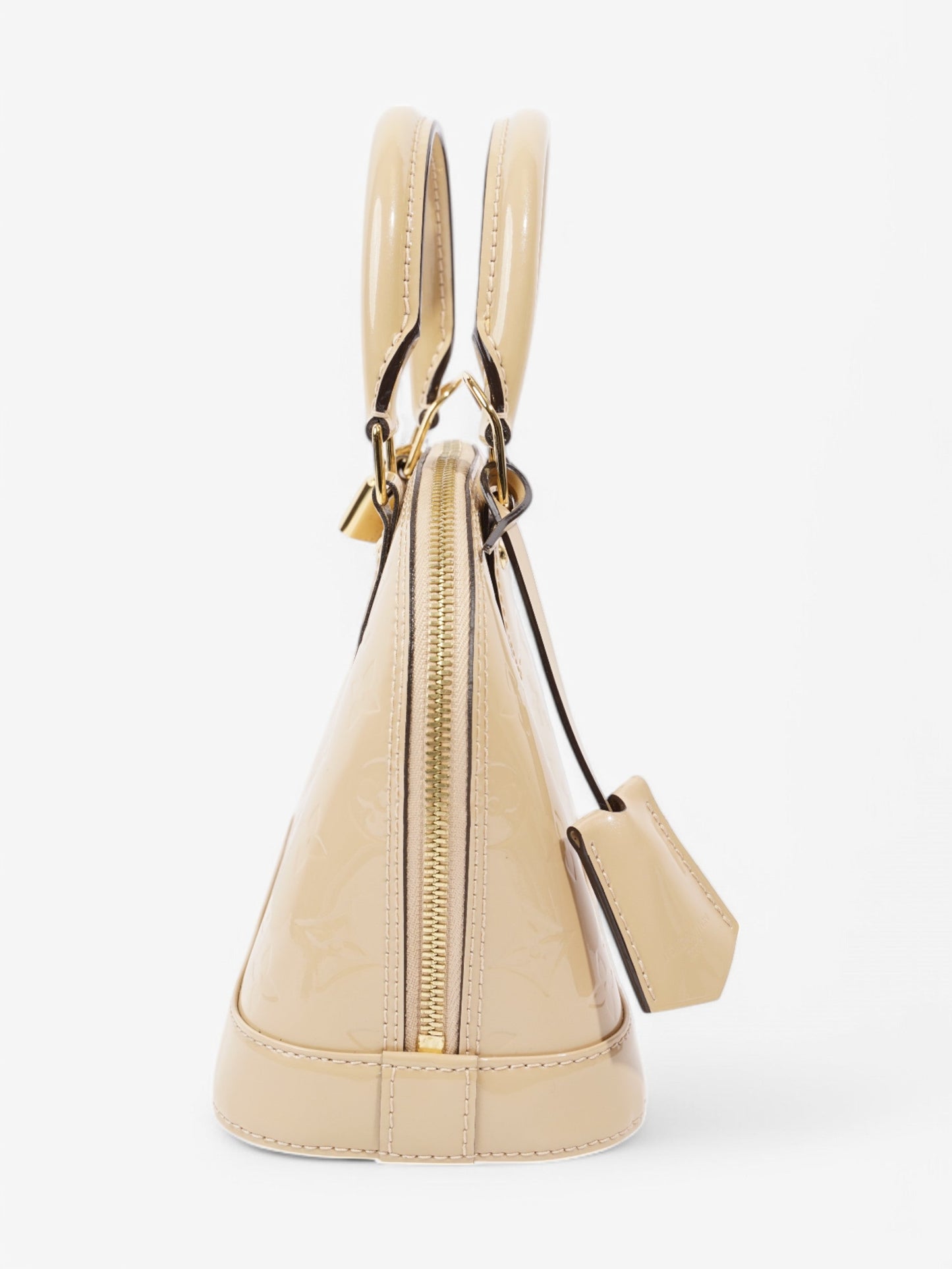 Louis Vuitton Alma Beige Vernis Leather BB