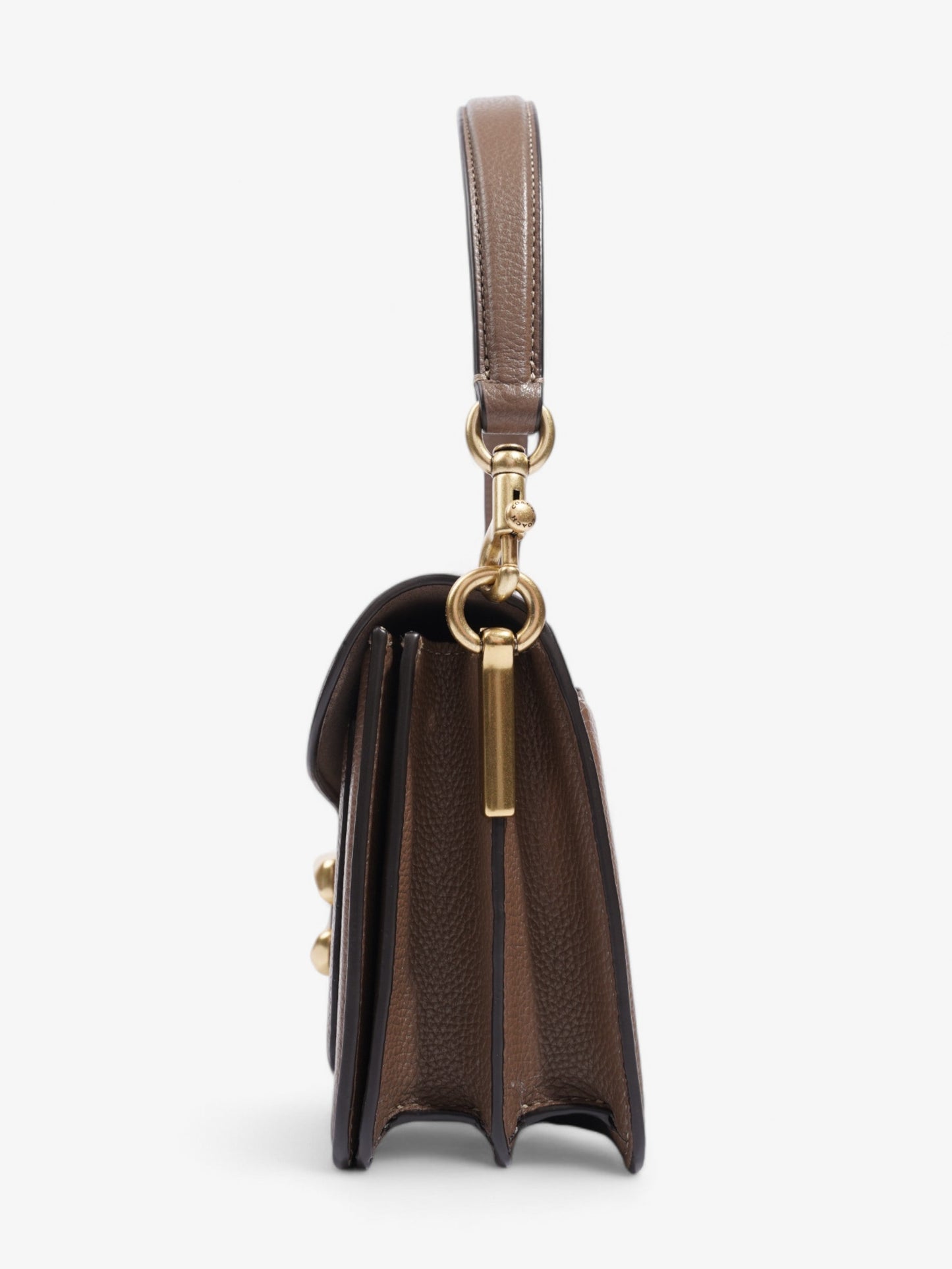 Coach Tabby Brown Grained Leather 26