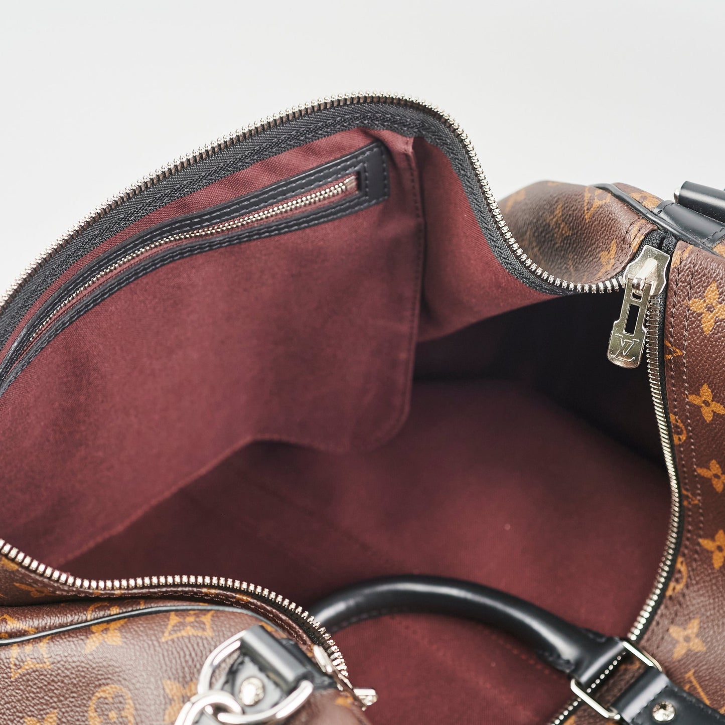 Louis Vuitton Keepall 55 Bandouli猫re Monogram Macassar