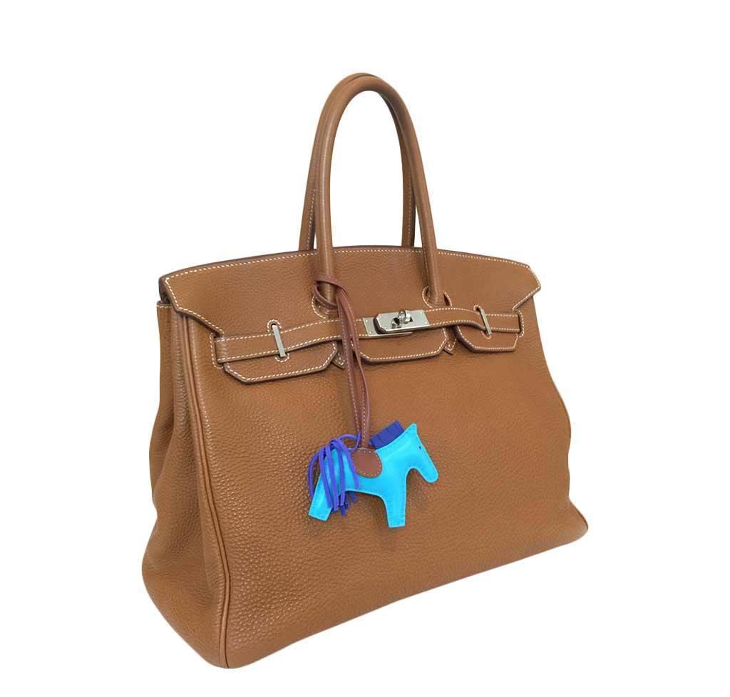 HermÃƒÆ’Ã‚Â¨s Birkin 35 Gold Togo Bag PHW