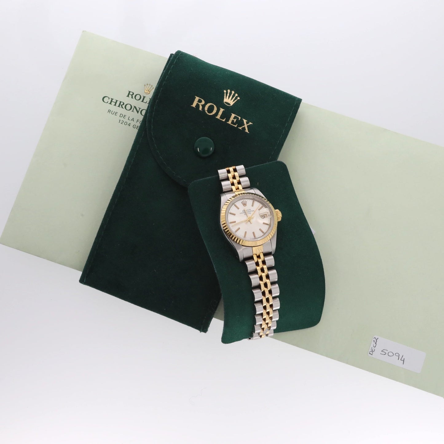 ROLEX Datejust, gold and steel wristwatch, circa 1986