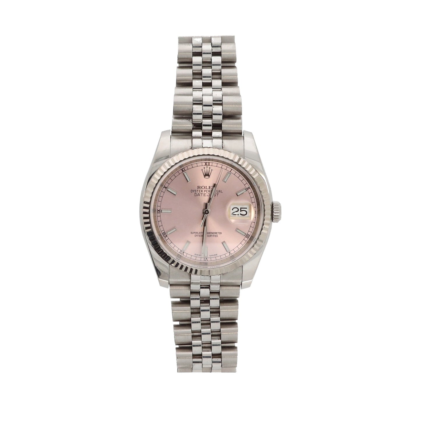 ROLEX Datejust, steel wristwatch, circa 2010