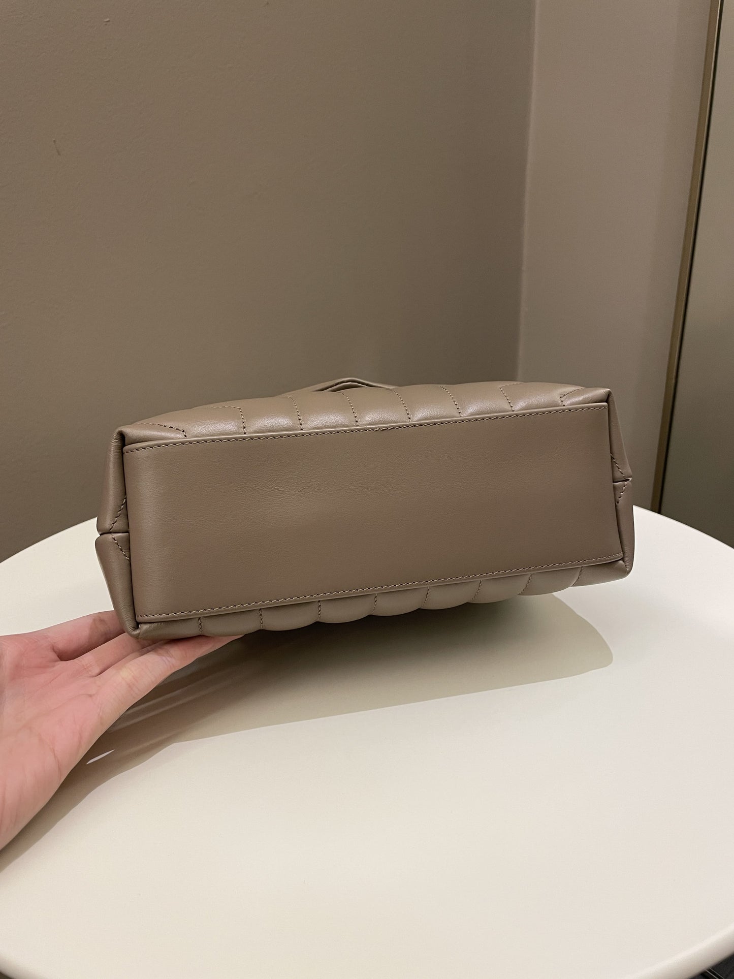 Saint Laurent Loulou Bag Dark Nude