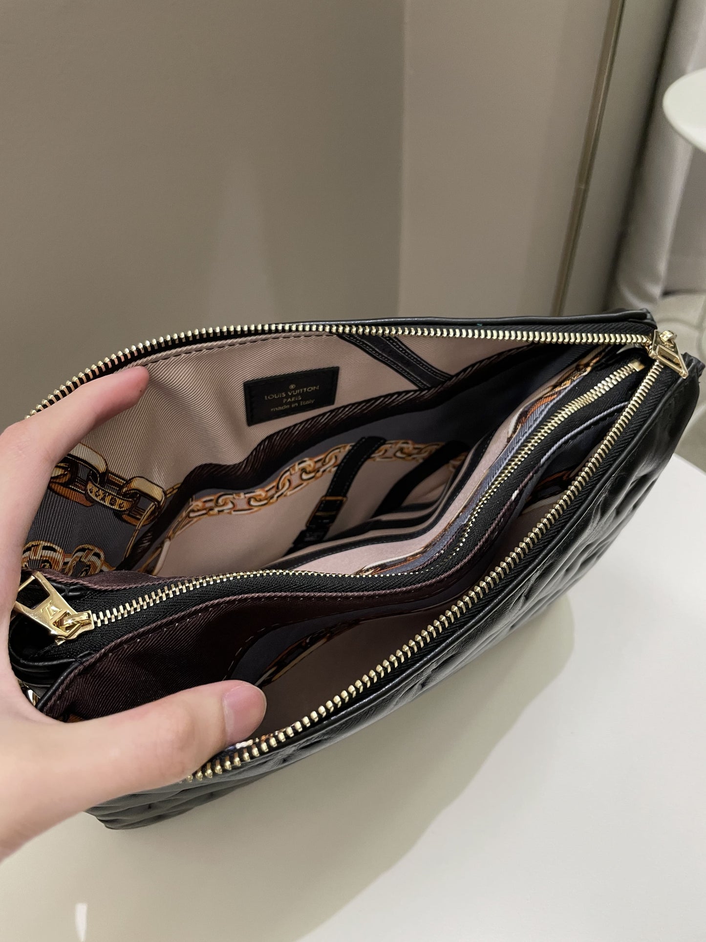 Louis Vuitton Coussin PM Black Monogram Lambskin