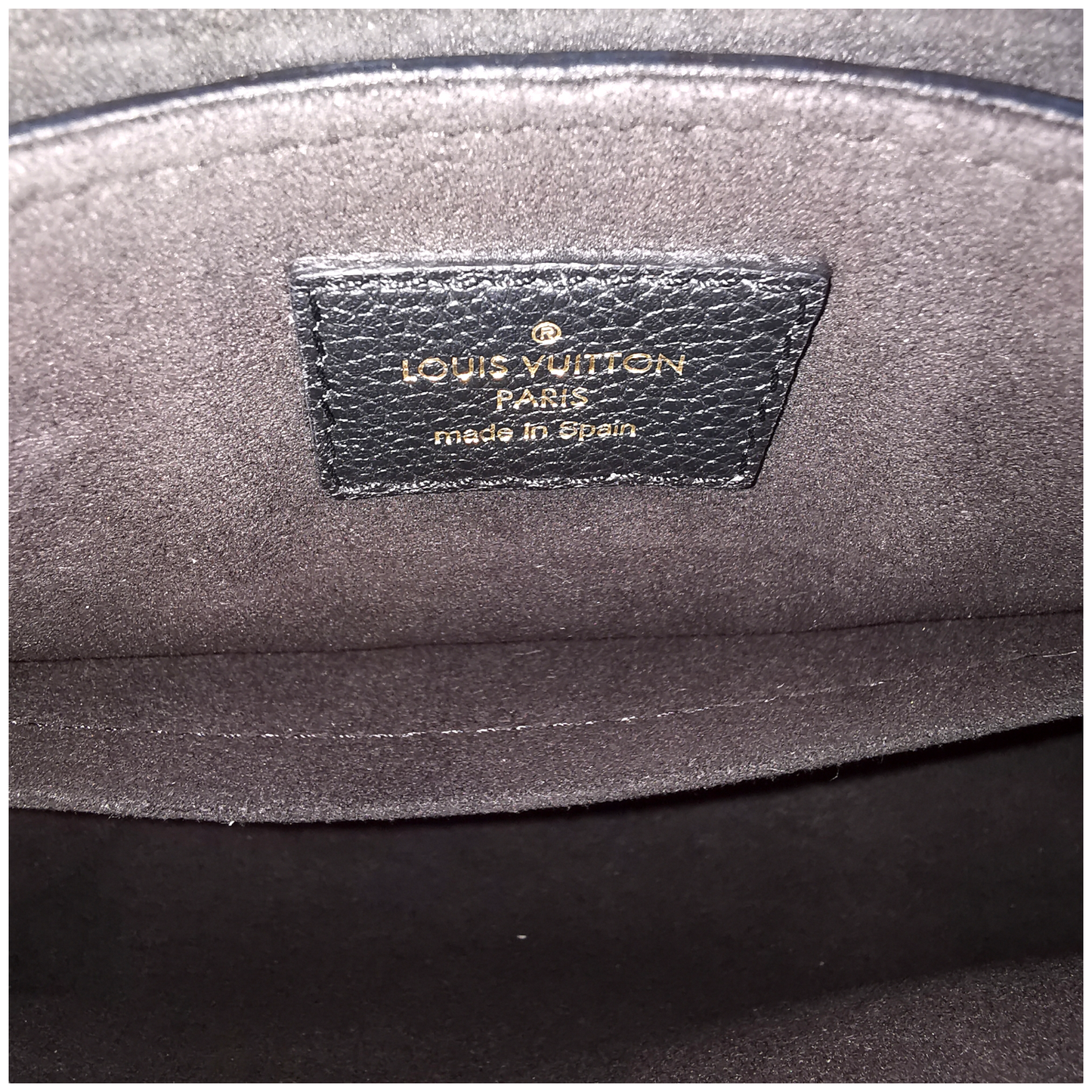 Louis Vuitton Georges BB Black Monogram Empreinte