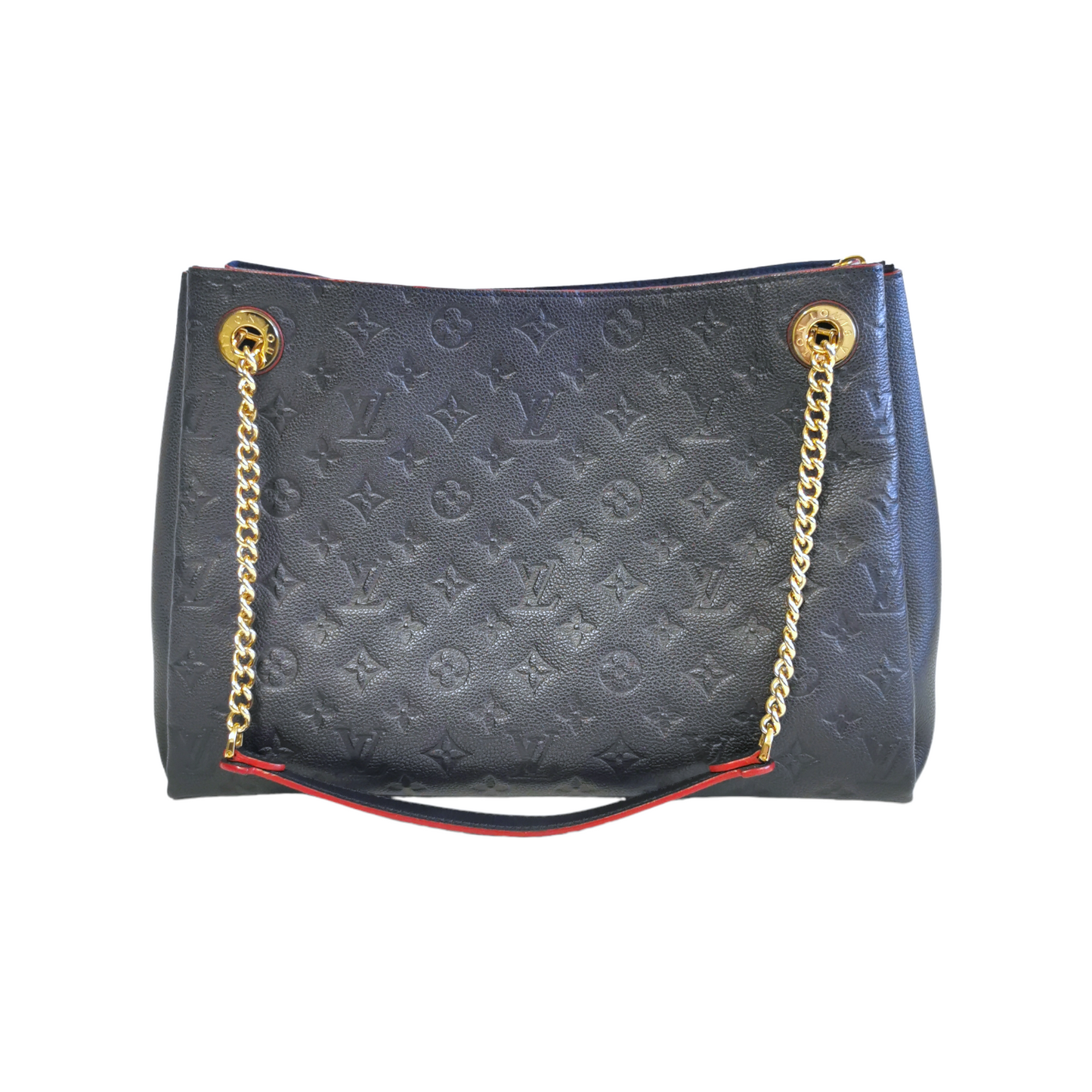 Louis Vuitton Surene mm Marine Rouge Monogram, emptied