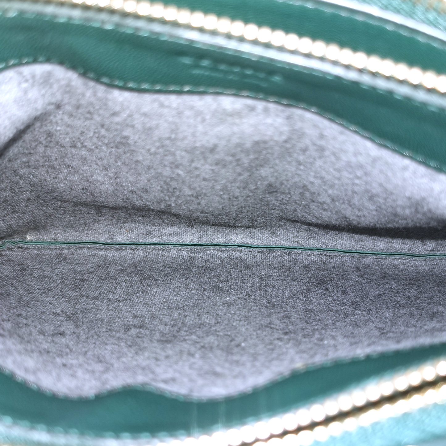 Celine Trio Green Lambskin
