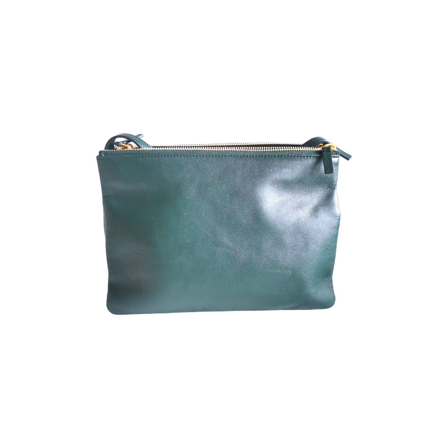 Celine Trio Green Lambskin