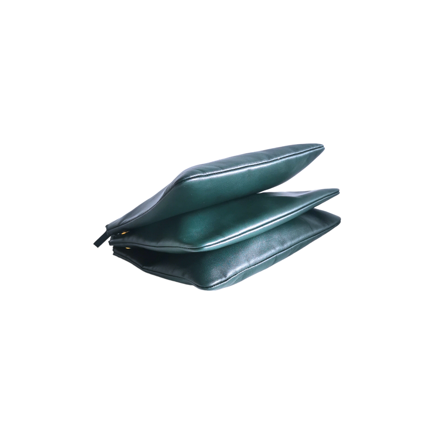 Celine Trio Green Lambskin