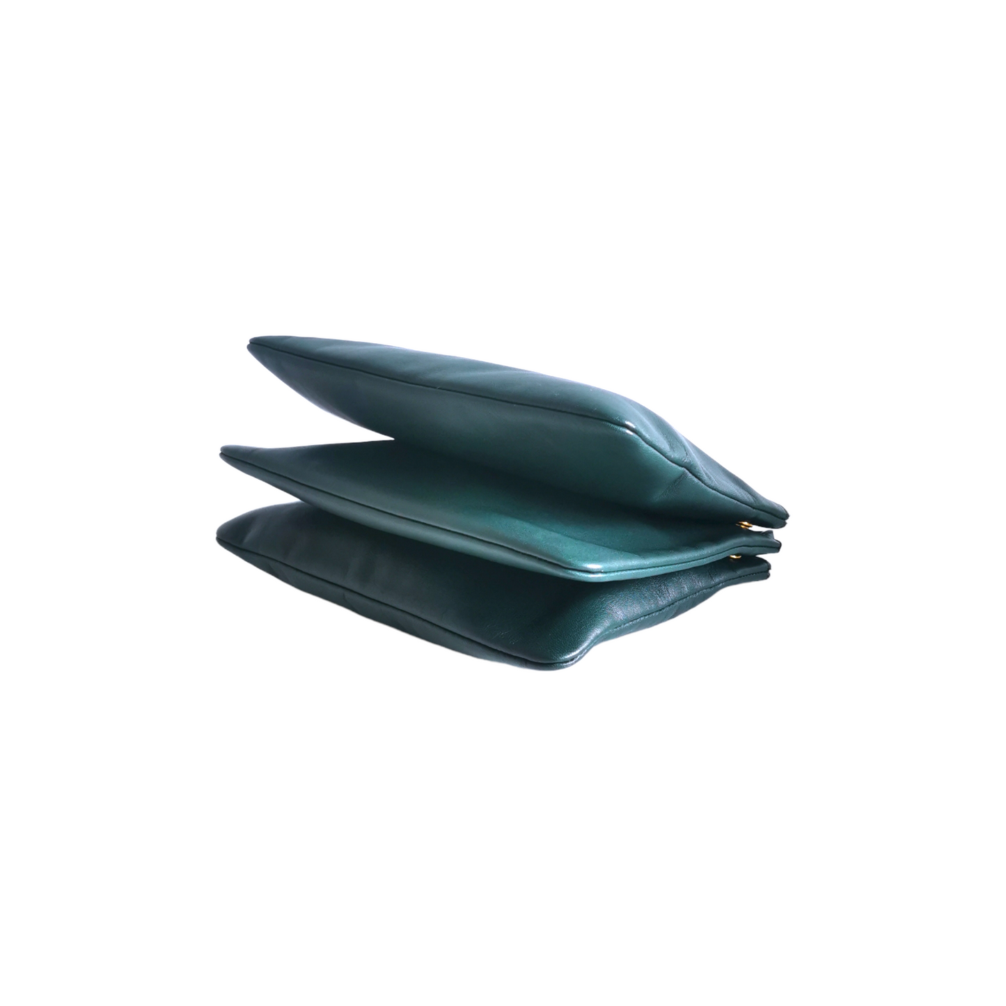 Celine Trio Green Lambskin