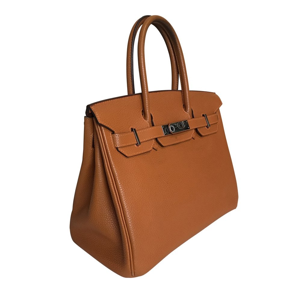 HermÃƒÆ’Ã‚Â¨s Birkin 30 Potiron Orange Togo PHW