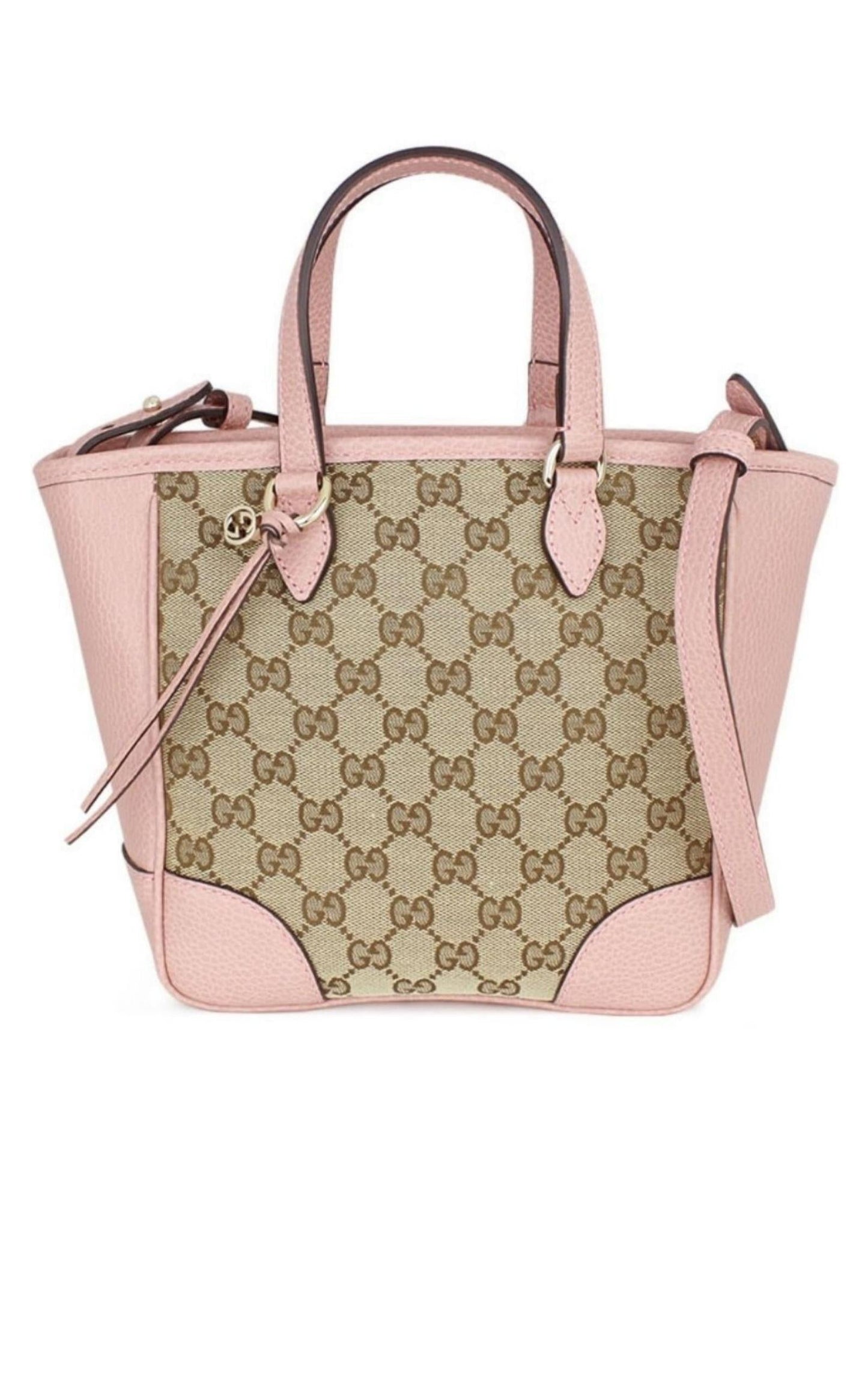 Pink GG Canvas Small Bree Tote