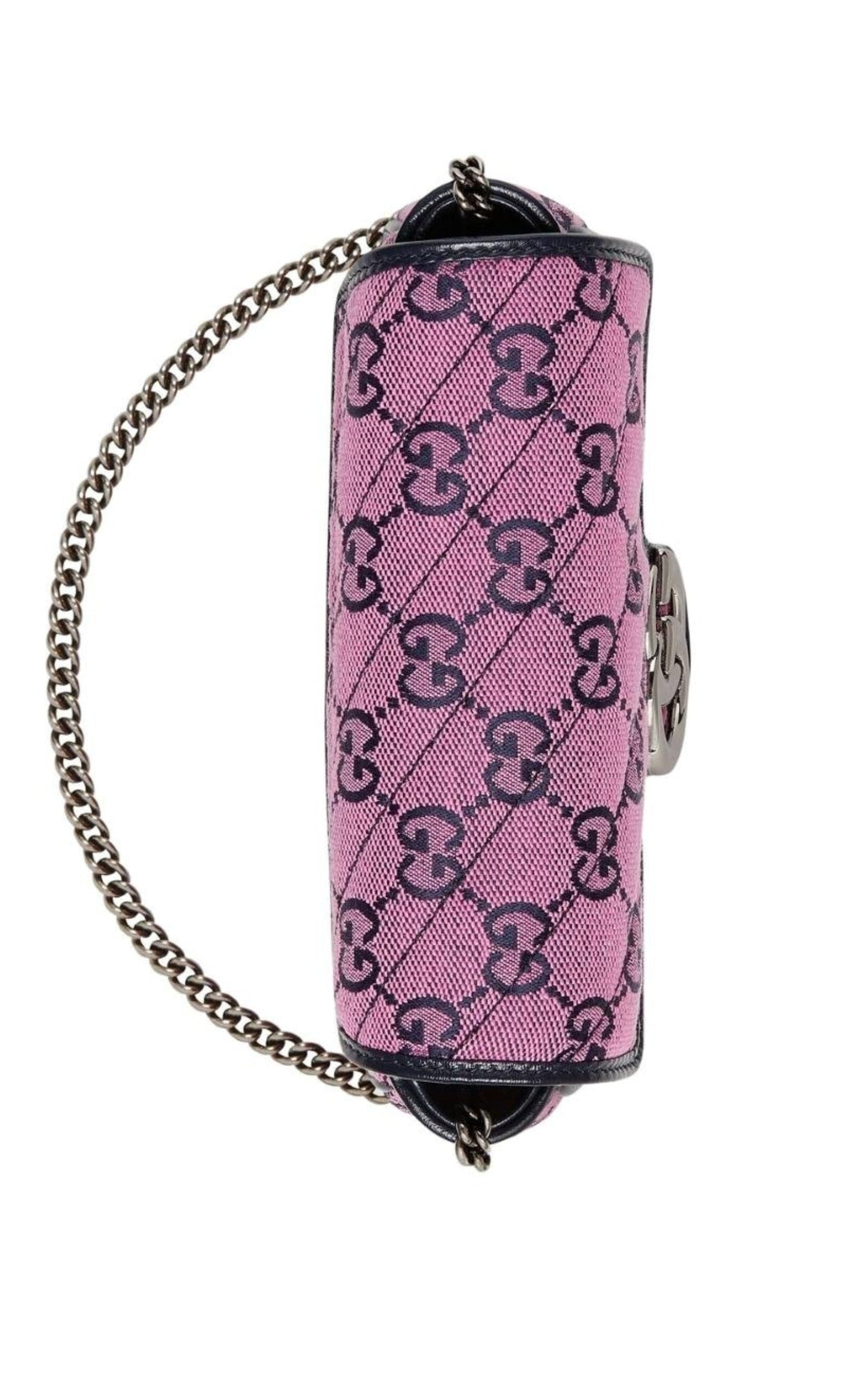 Pink GG Marmont Pink Super Mini Bag