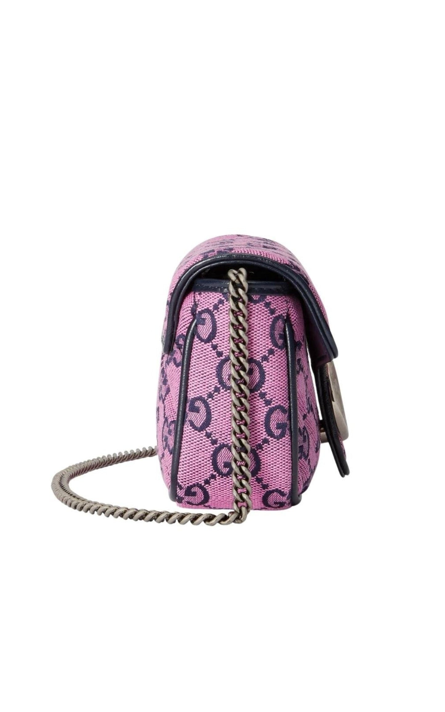 Pink GG Marmont Pink Super Mini Bag
