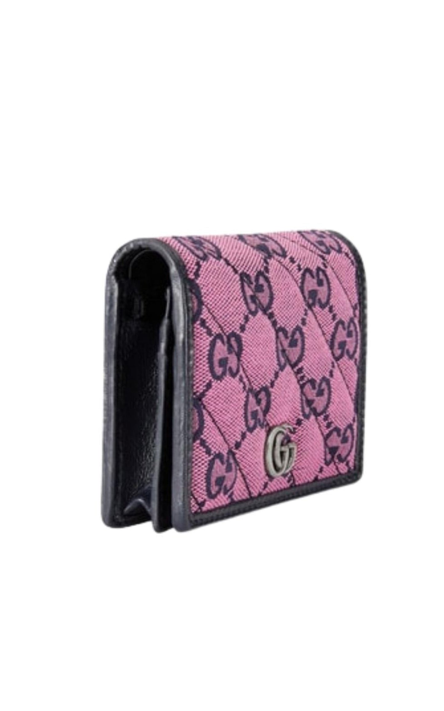 Pink Gg Marmont Multicolor Wallet