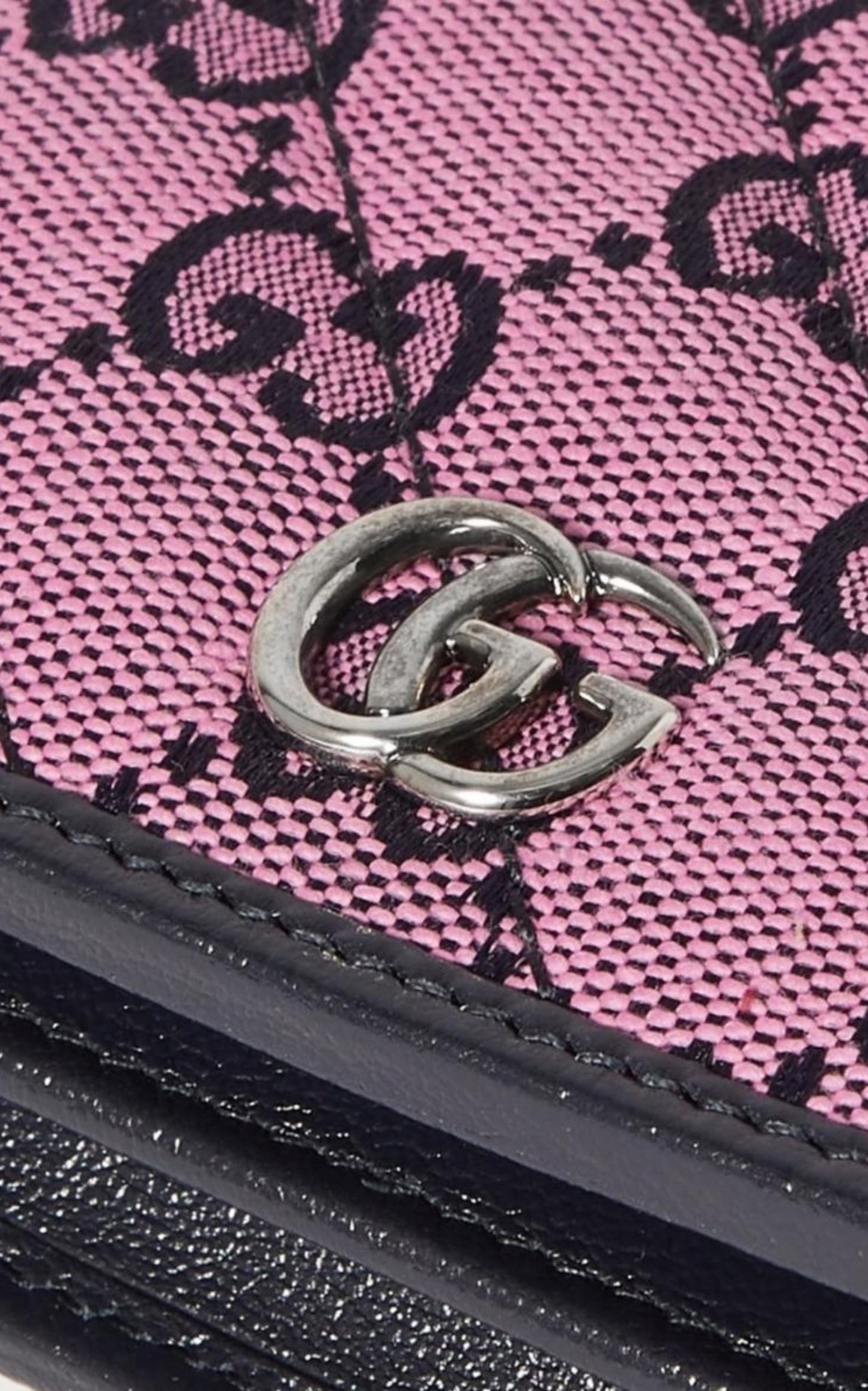 Pink Gg Marmont Multicolor Wallet