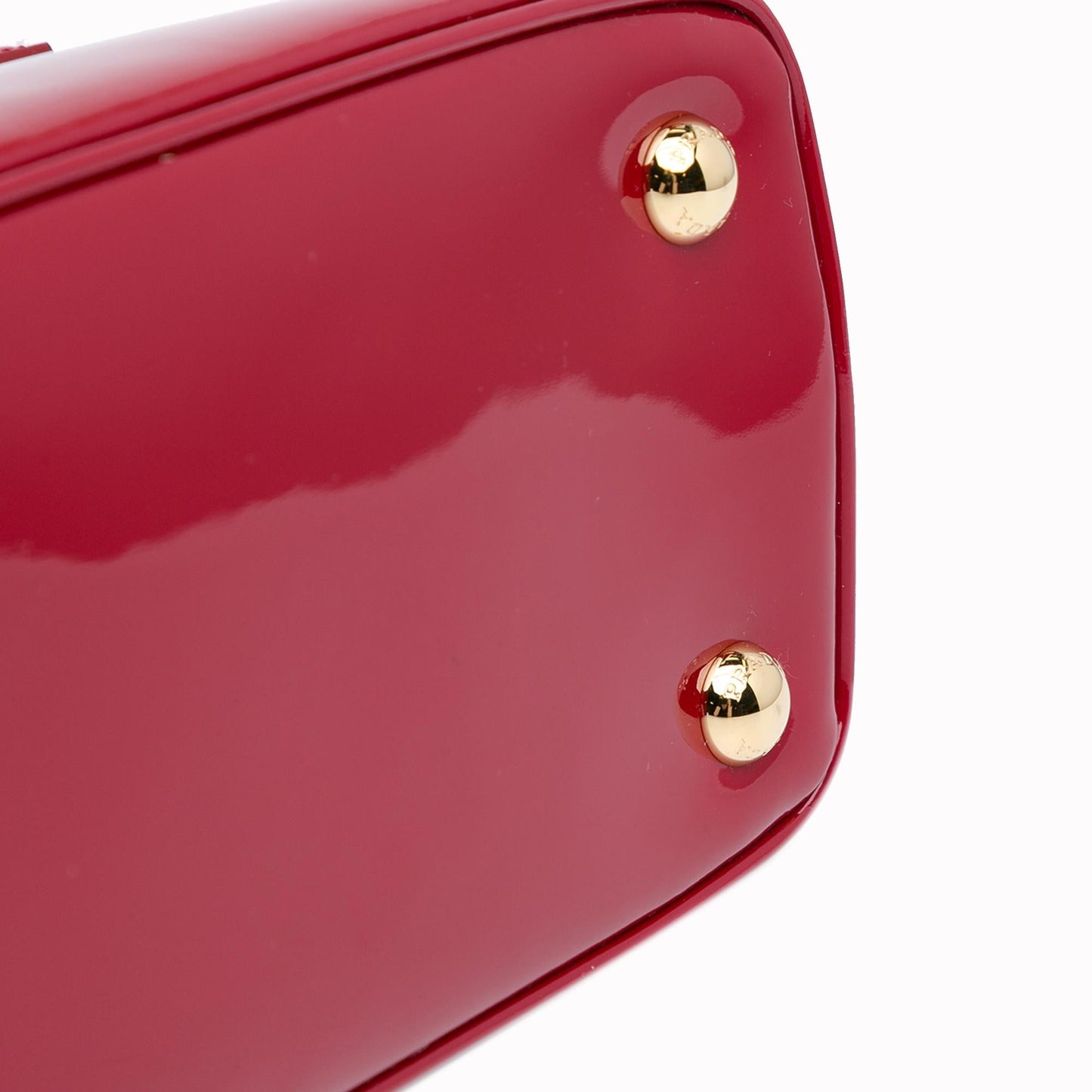 Prada Mini Patent Galleria Double Zip Satchel (SHG-pRGtU5)