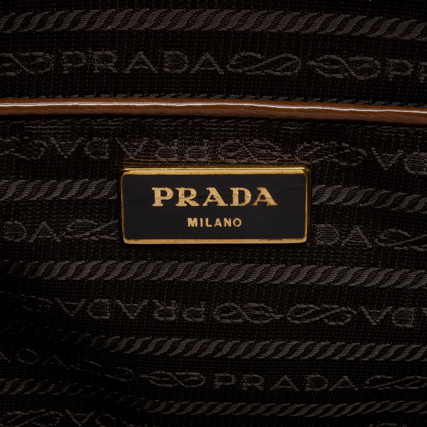 Prada Patent Leather Double Zip Medium Tote (SHF-IcFxTz)