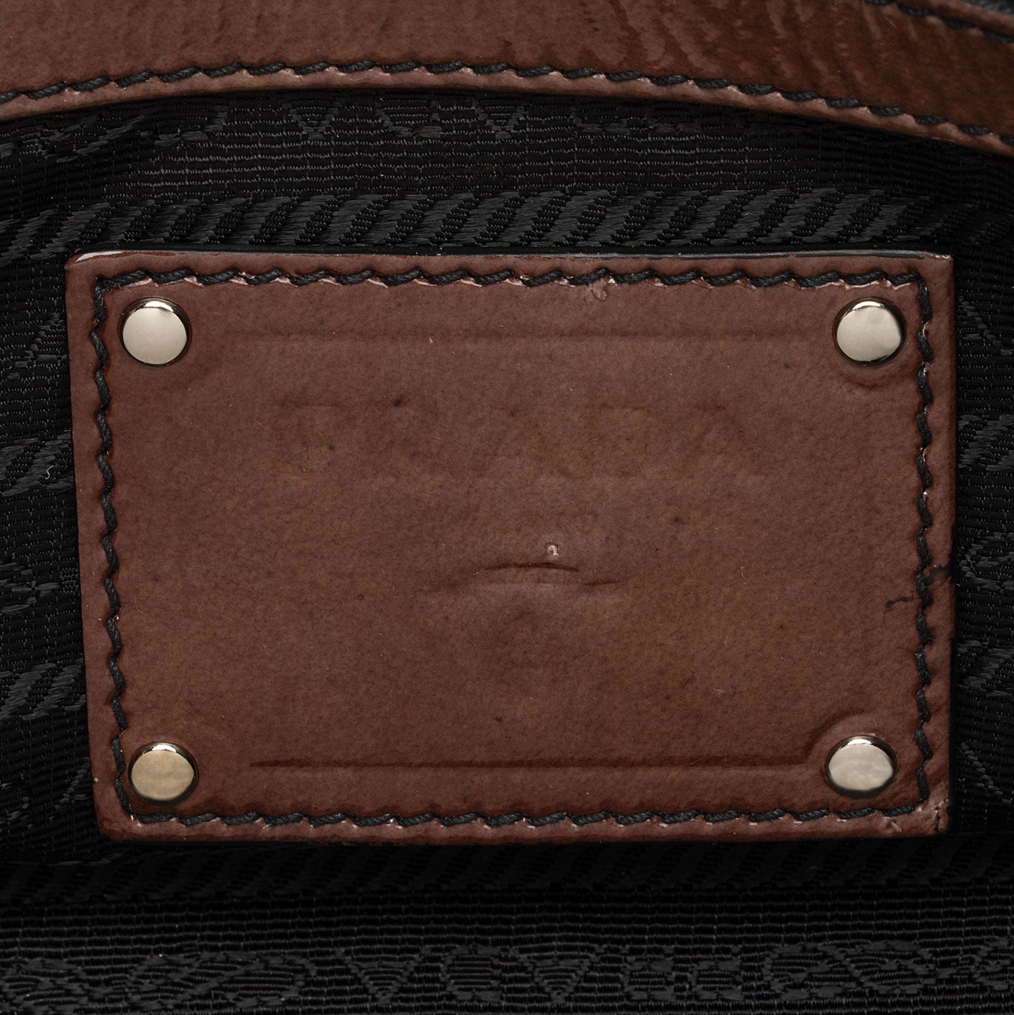 Prada Patent Leather Ombre Dome Satchel (SHF-alsIpx)