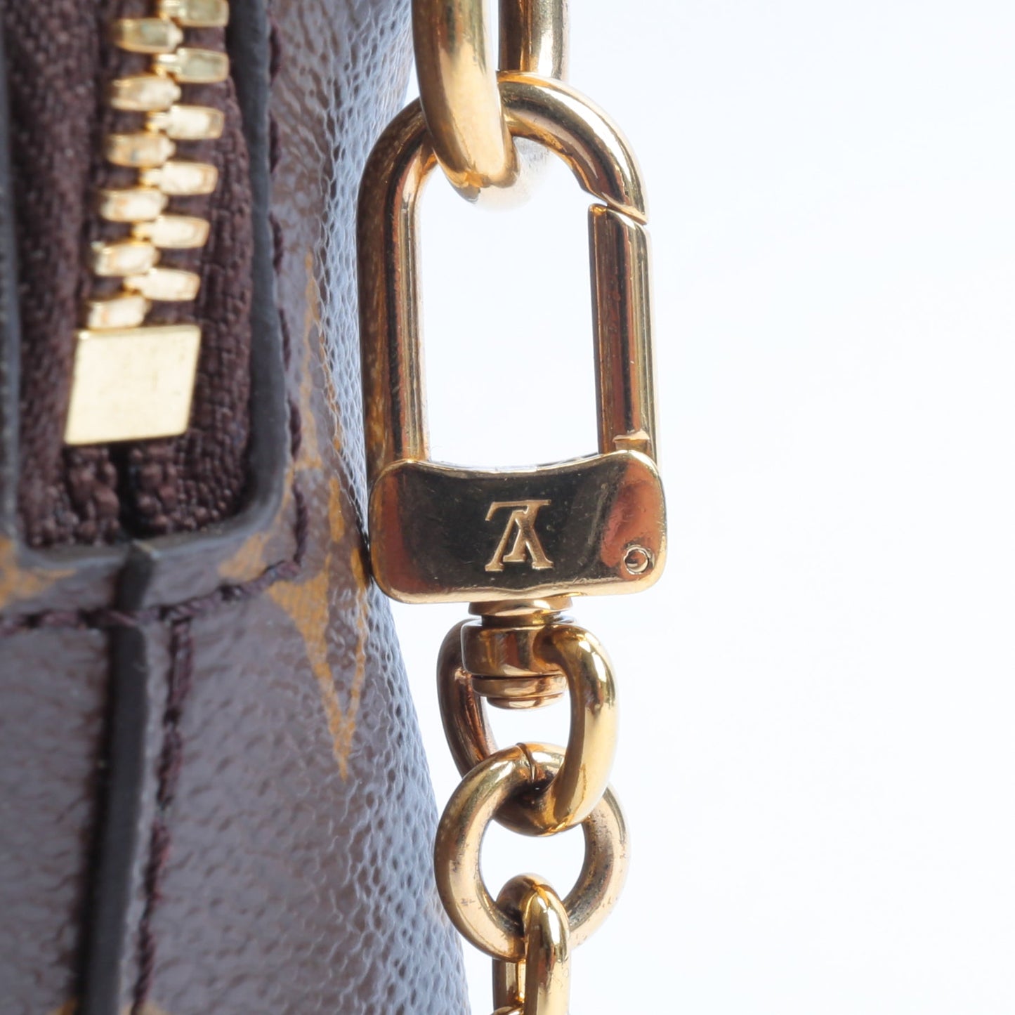 LOUIS VUITTON Monogram Petite Malle Souple