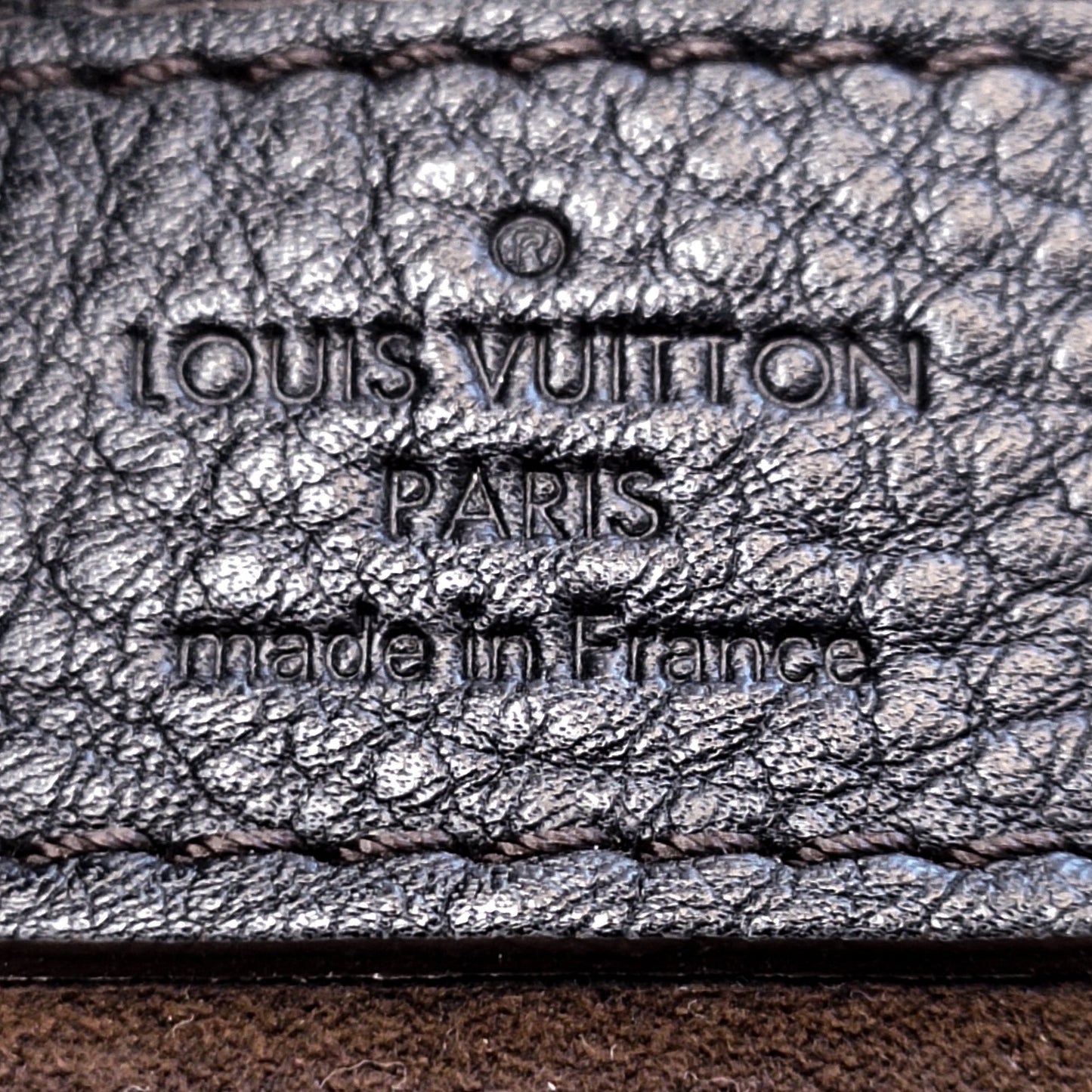 Louis Vuitton Mahina Shopper GM Black