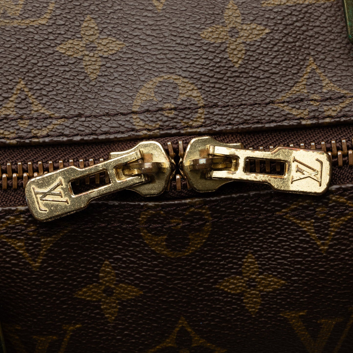 Brown Louis Vuitton Monogram Keepall 50 Travel Bag