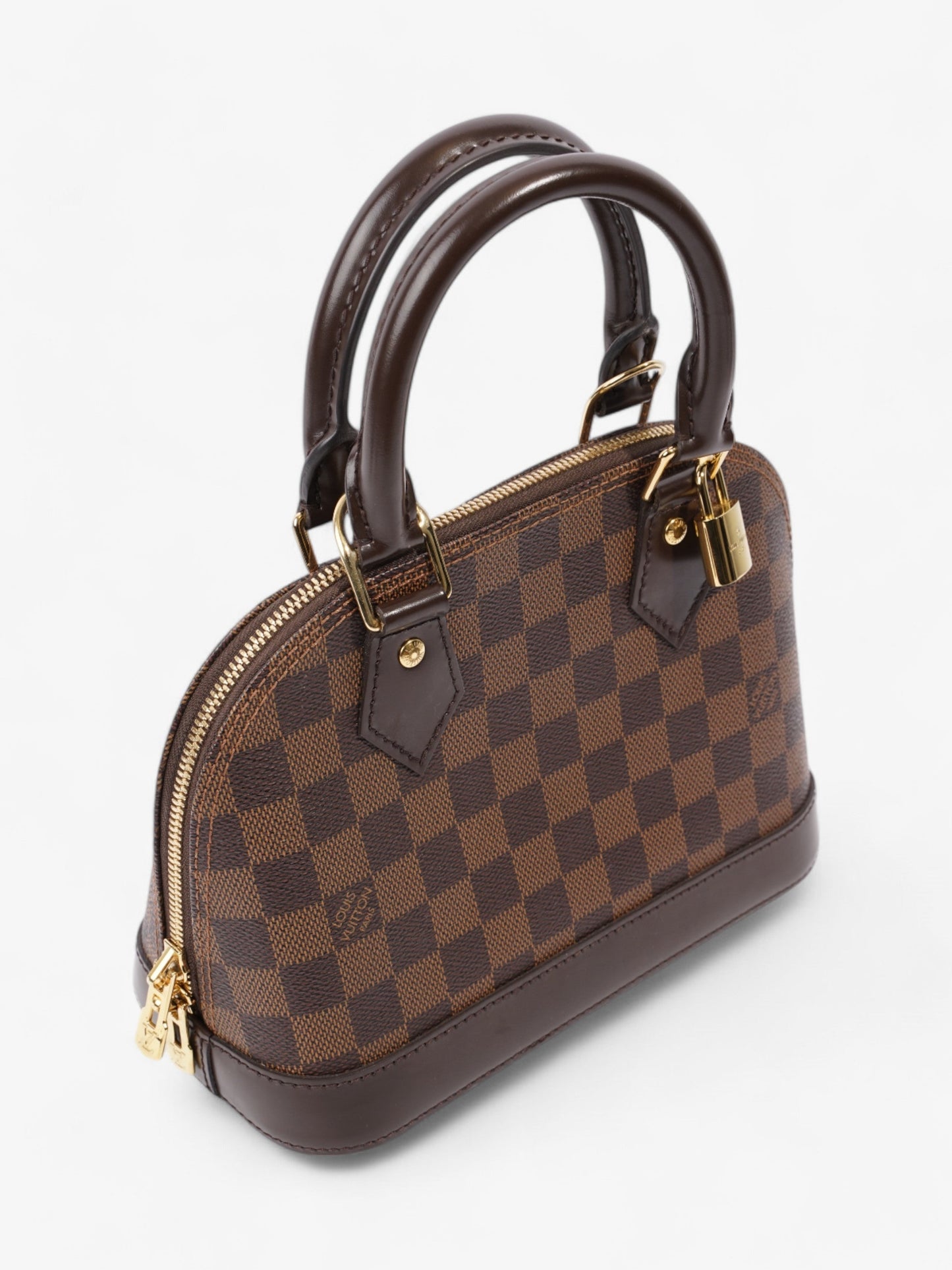 Louis Vuitton Alma Damier Ebene Canvas BB