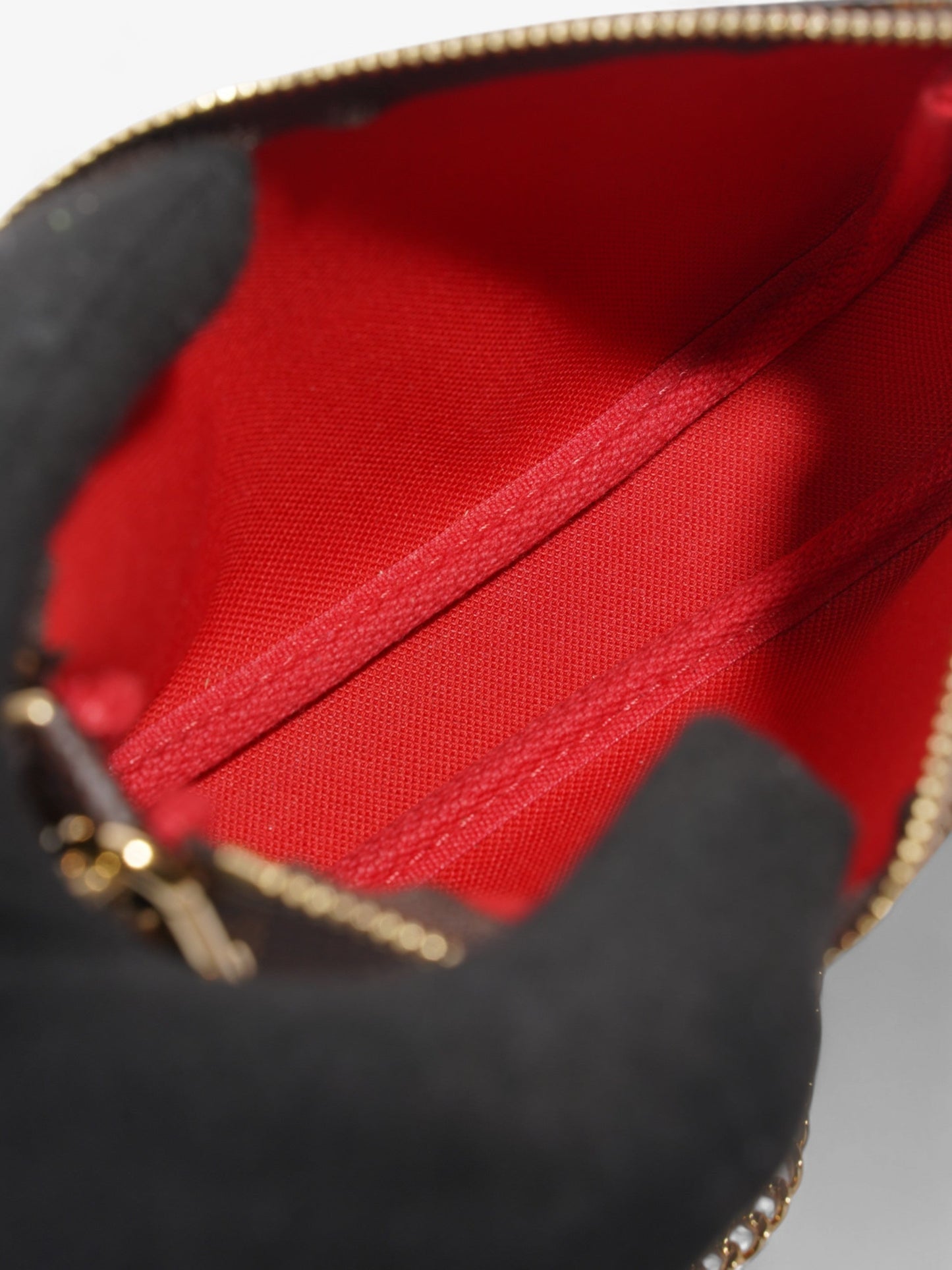 Louis Vuitton Pochette Accessoires Damier Ebene Canvas Mini