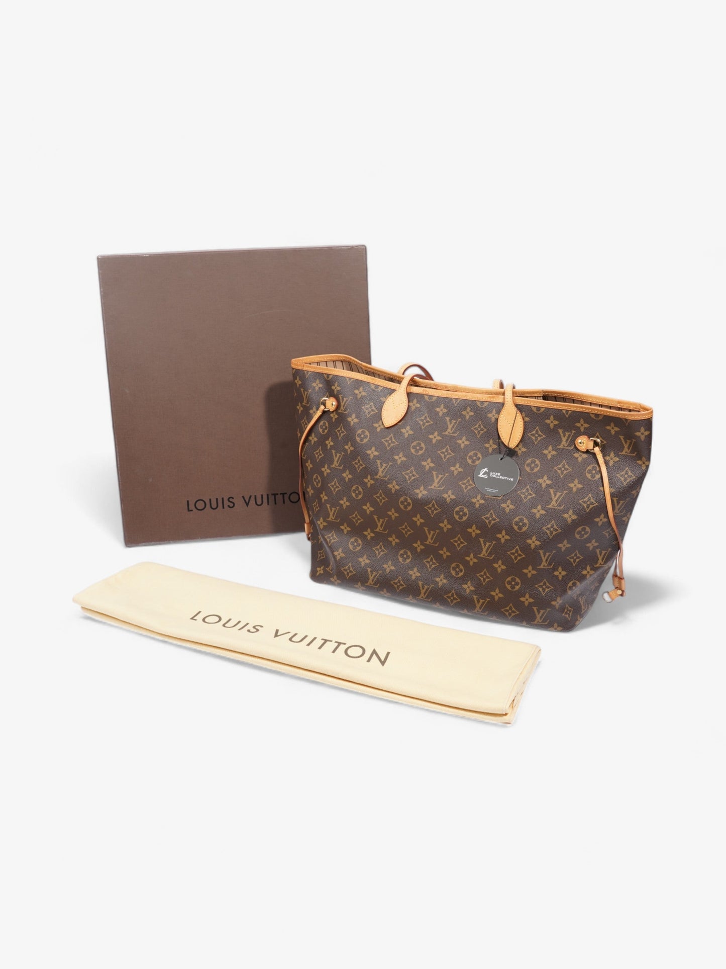 Louis Vuitton Neverfull Monogram Coated Canvas GM