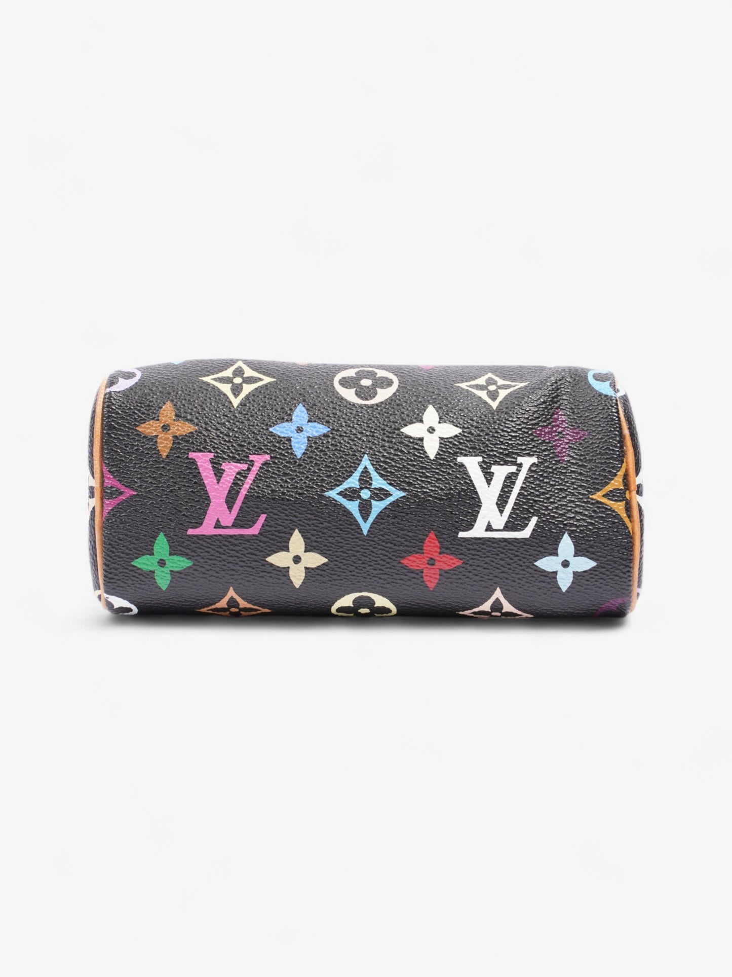 Louis Vuitton x Takashi Murakami Speedy Black / Monogram Multicolour Coated Canvas Nano
