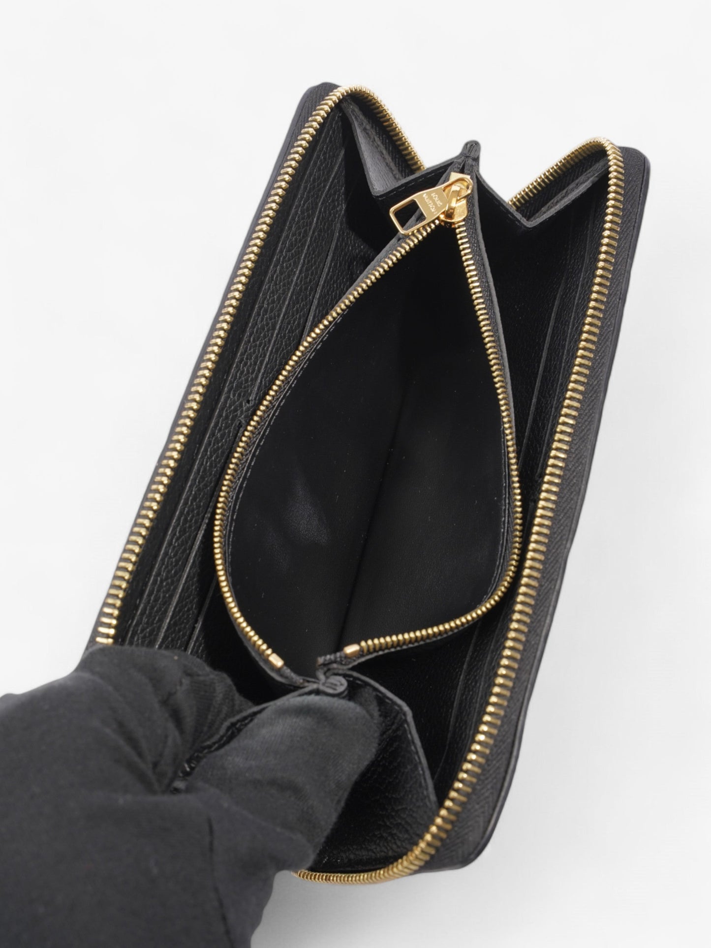Louis Vuitton Clemence Monogram Empreinte / Black Empreinte Leather