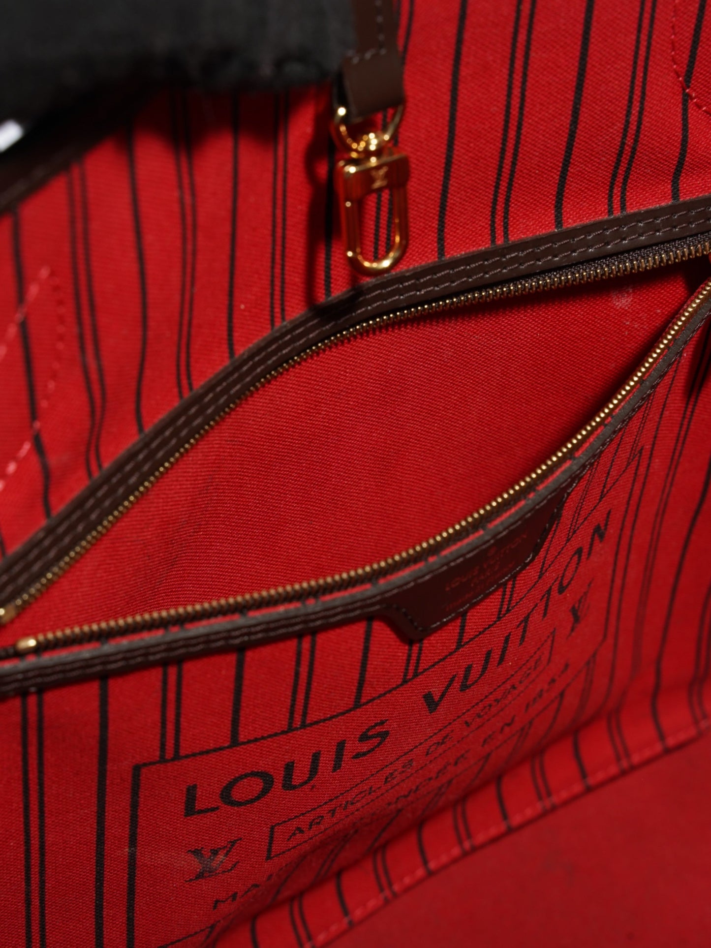 Louis Vuitton Neverfull Damier Ebene Coated Canvas MM