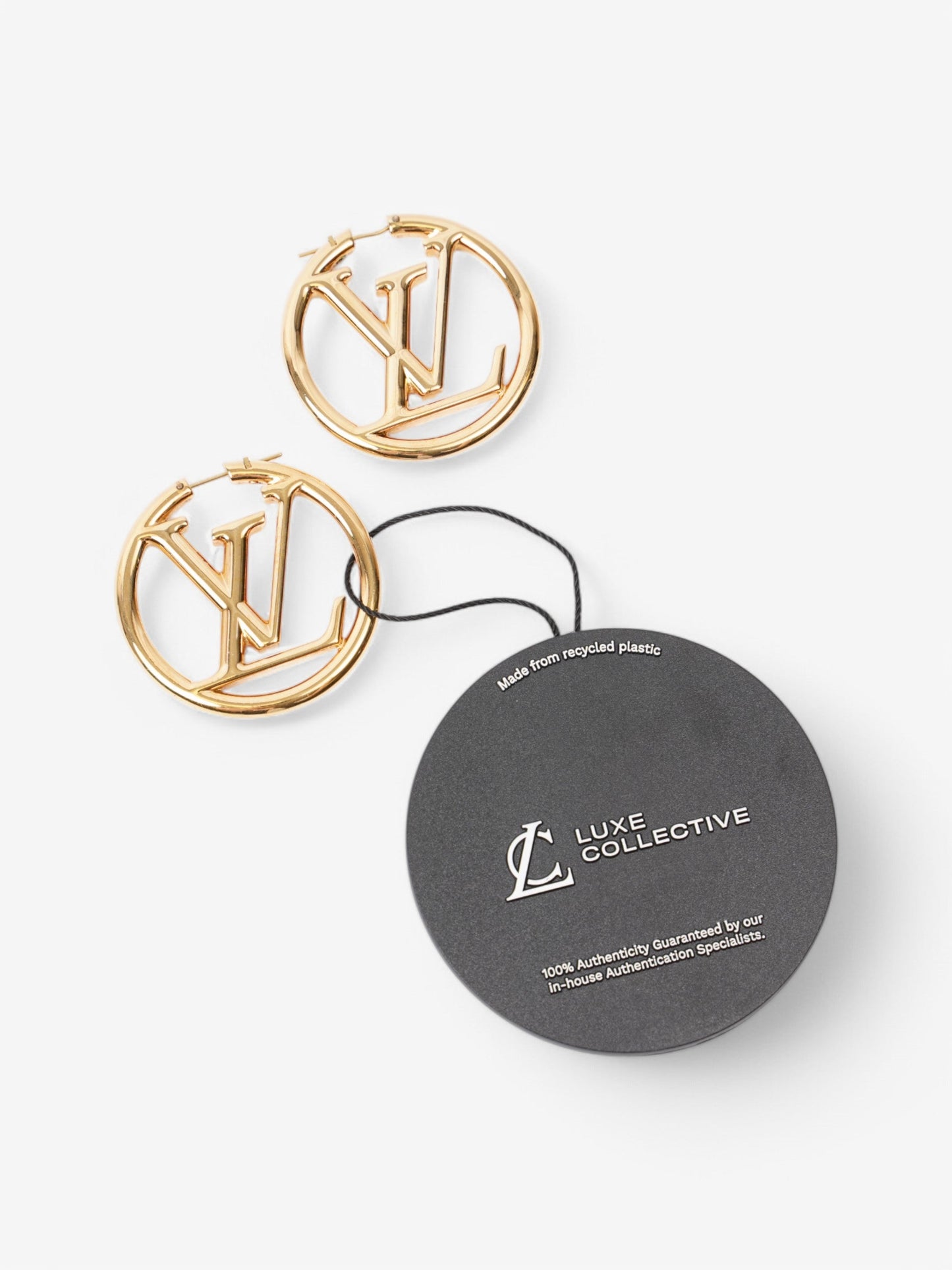 Louis Vuitton LV Hoop Gold Base Metal