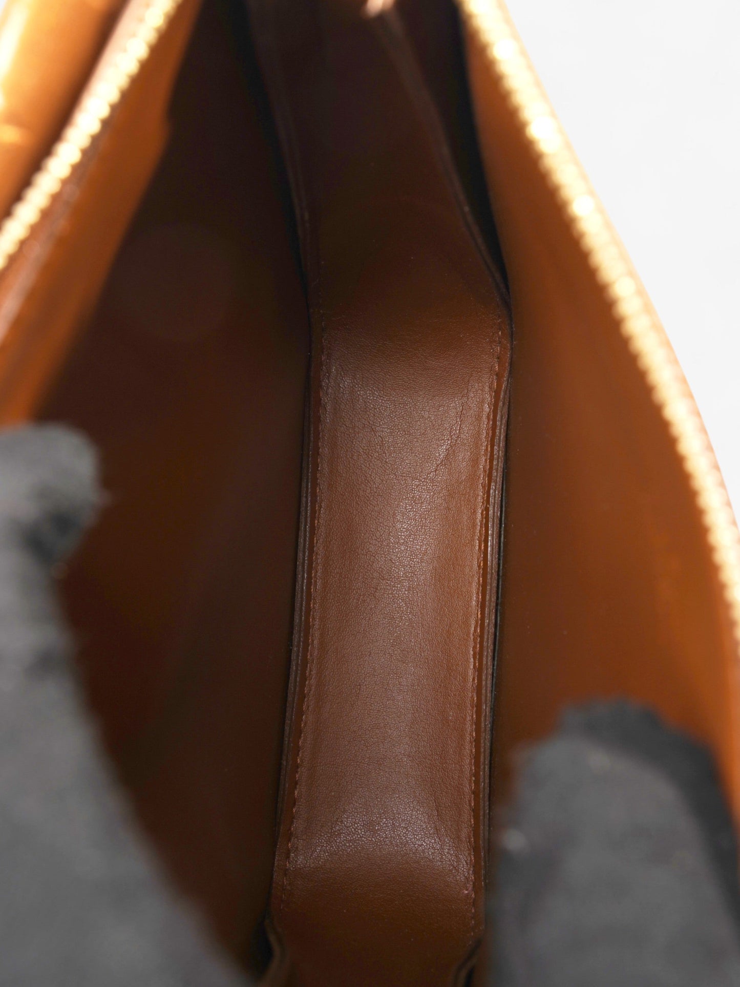 Louis Vuitton Mott Monogram Vernis / Bronze Vernis Leather