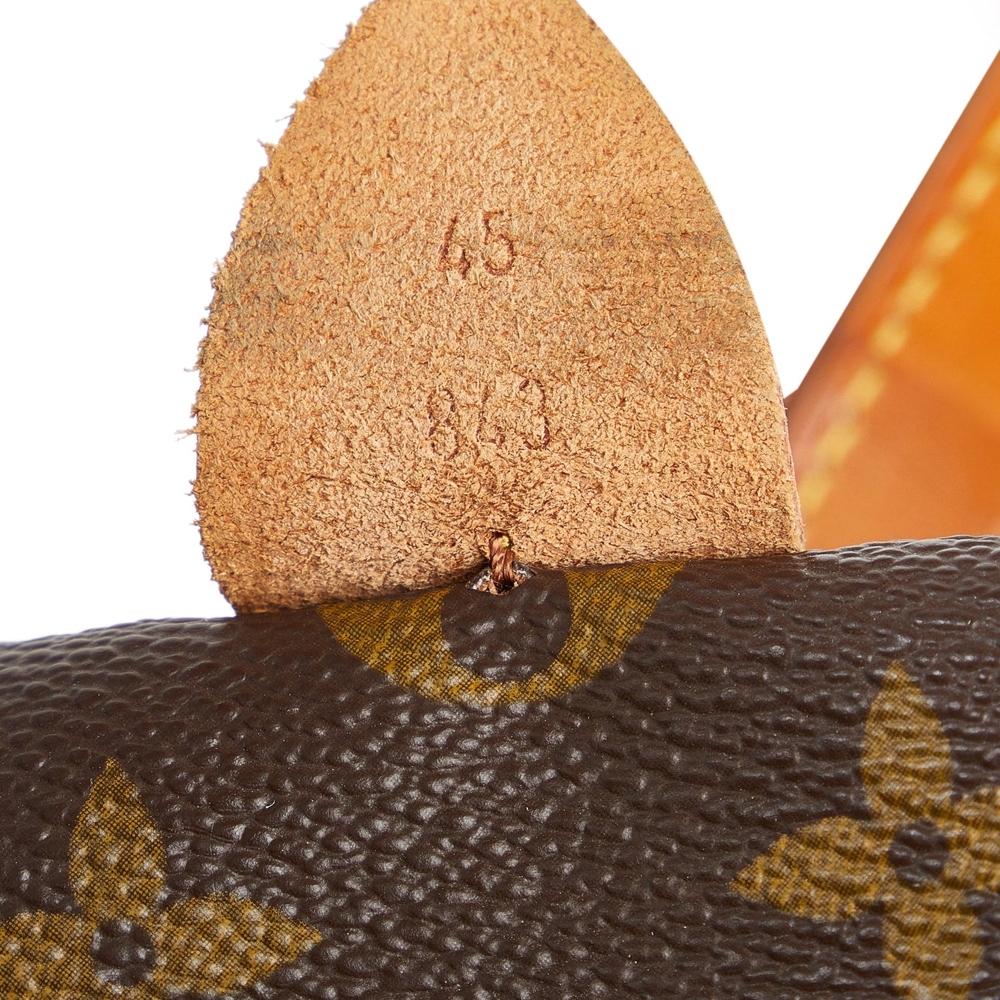 Brown Louis Vuitton Monogram Sac Souple 45 Travel Bag