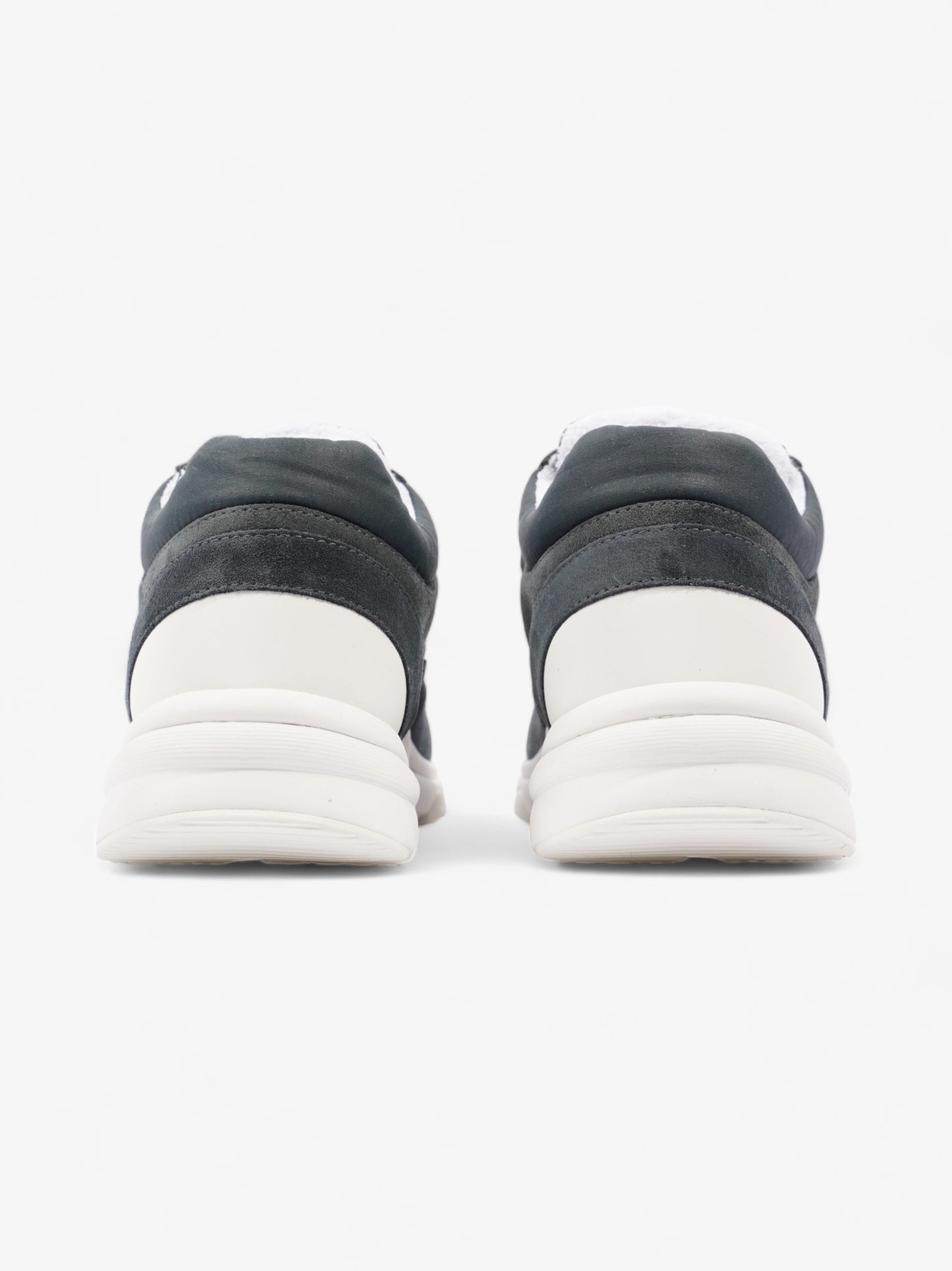 Chanel CC Trainer Black / White Suede EU 39.5 UK 6.5