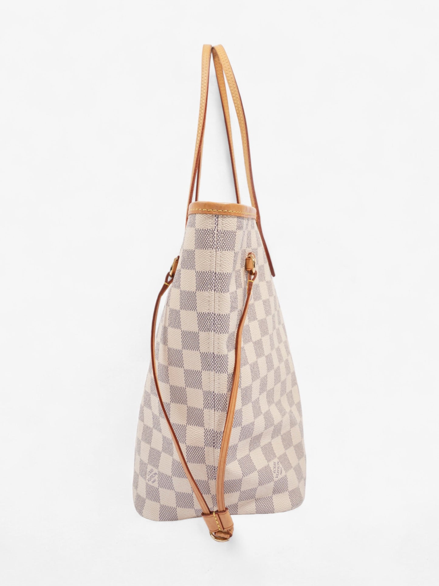 Louis Vuitton Neverfull MM Damier Azur Coated Canvas