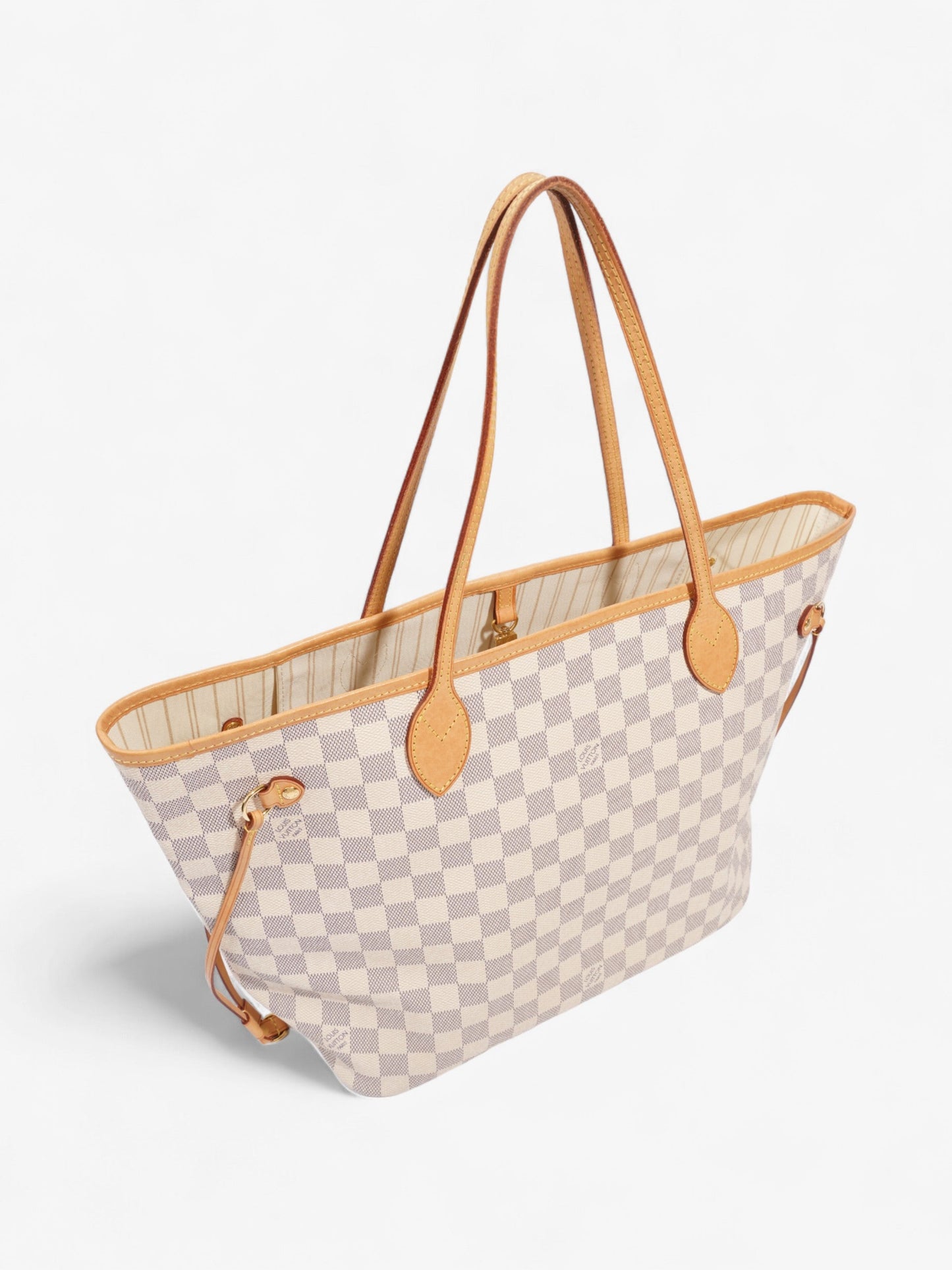 Louis Vuitton Neverfull MM Damier Azur Coated Canvas