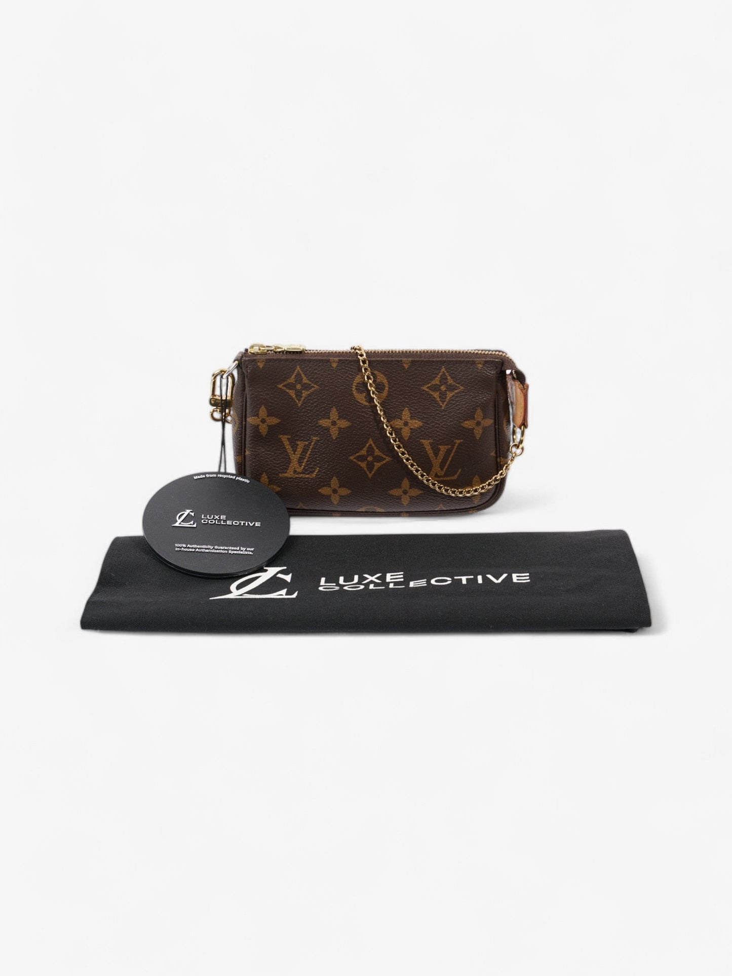 Louis Vuitton Pochette Accessoires Monogram Coated Canvas Mini