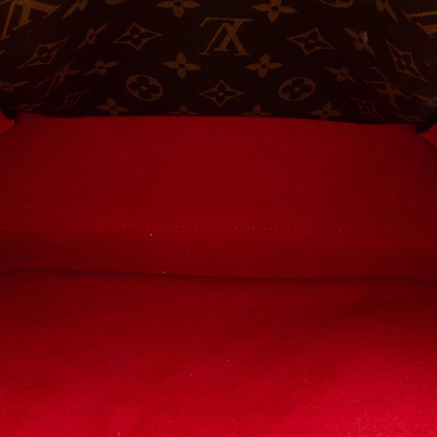 Brown Louis Vuitton Monogram Flower Tote Satchel