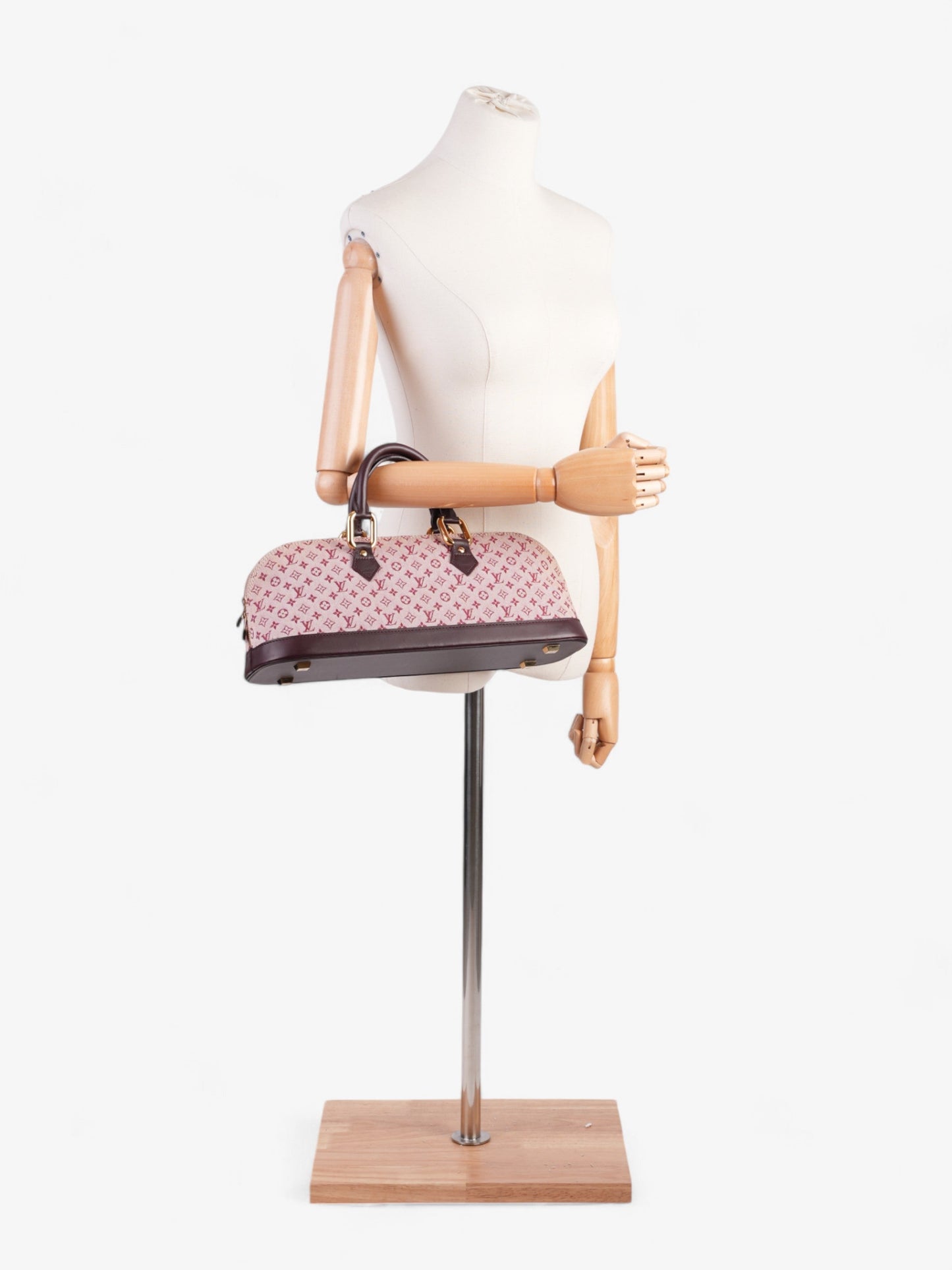 Louis Vuitton Alma Horizontal Cerise Pink Monogram Canvas