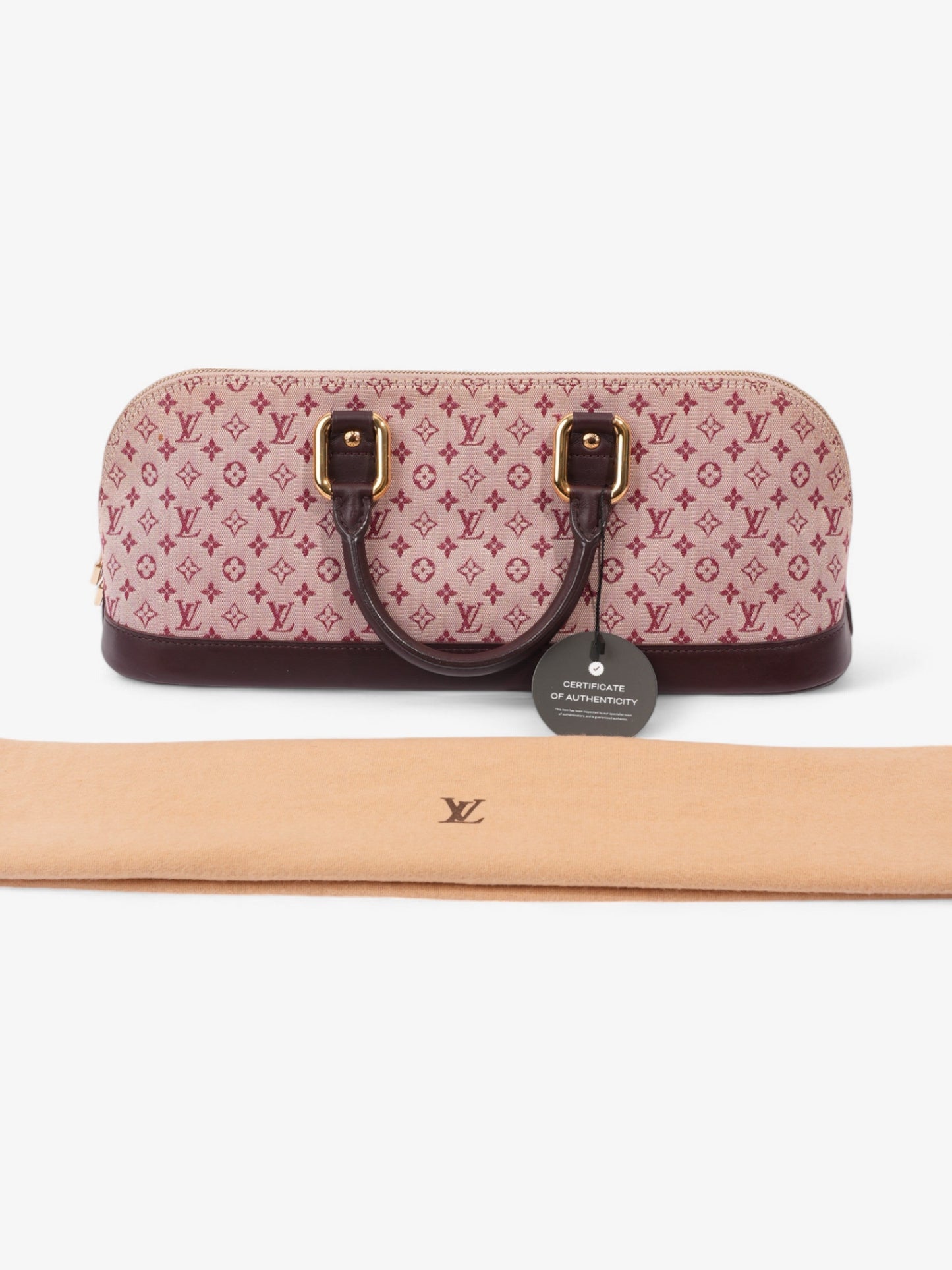 Louis Vuitton Alma Horizontal Cerise Pink Monogram Canvas