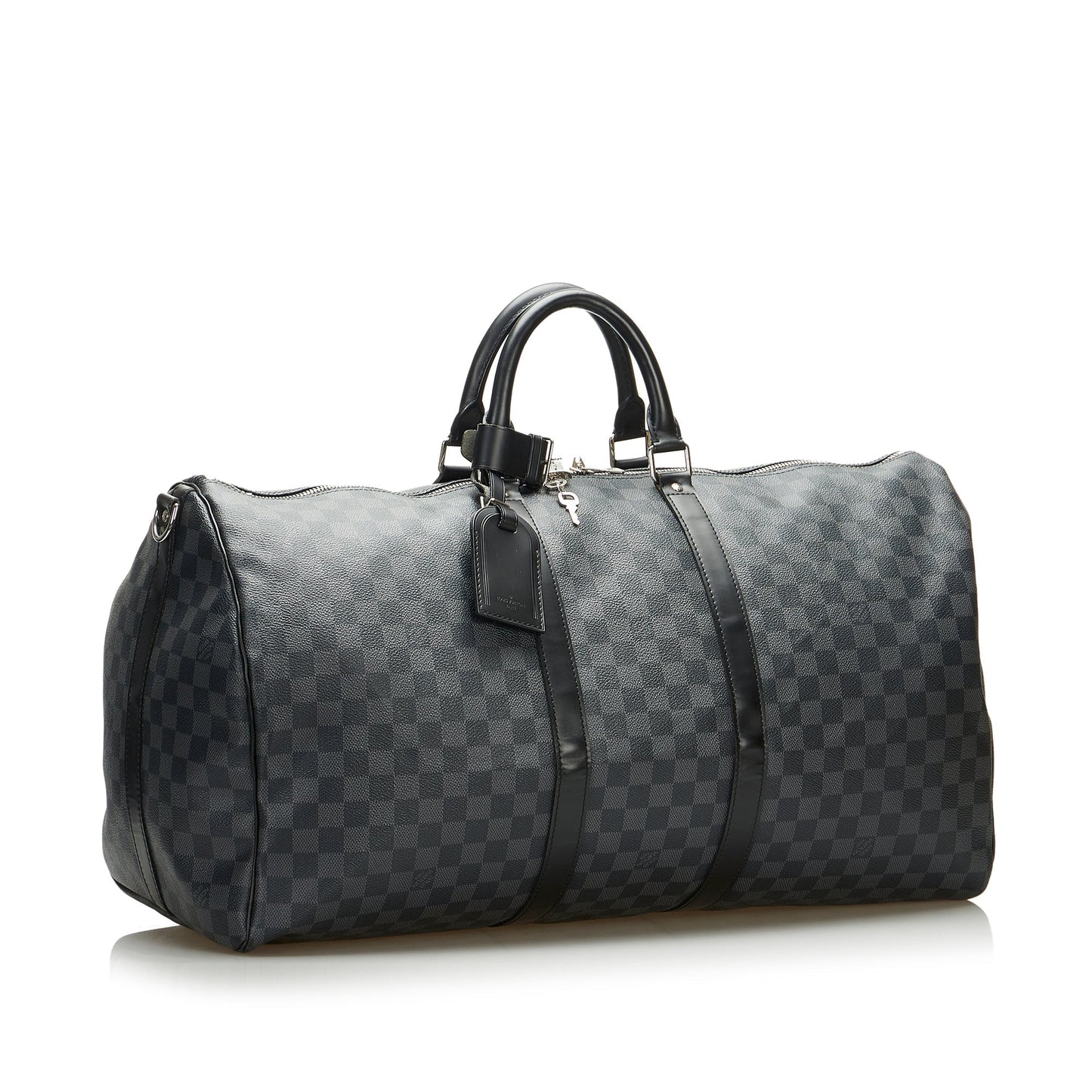 Louis Vuitton Keepall BandouliÃƒÆ’Ã‚Â¨re 55 Damier Graphite Canvas