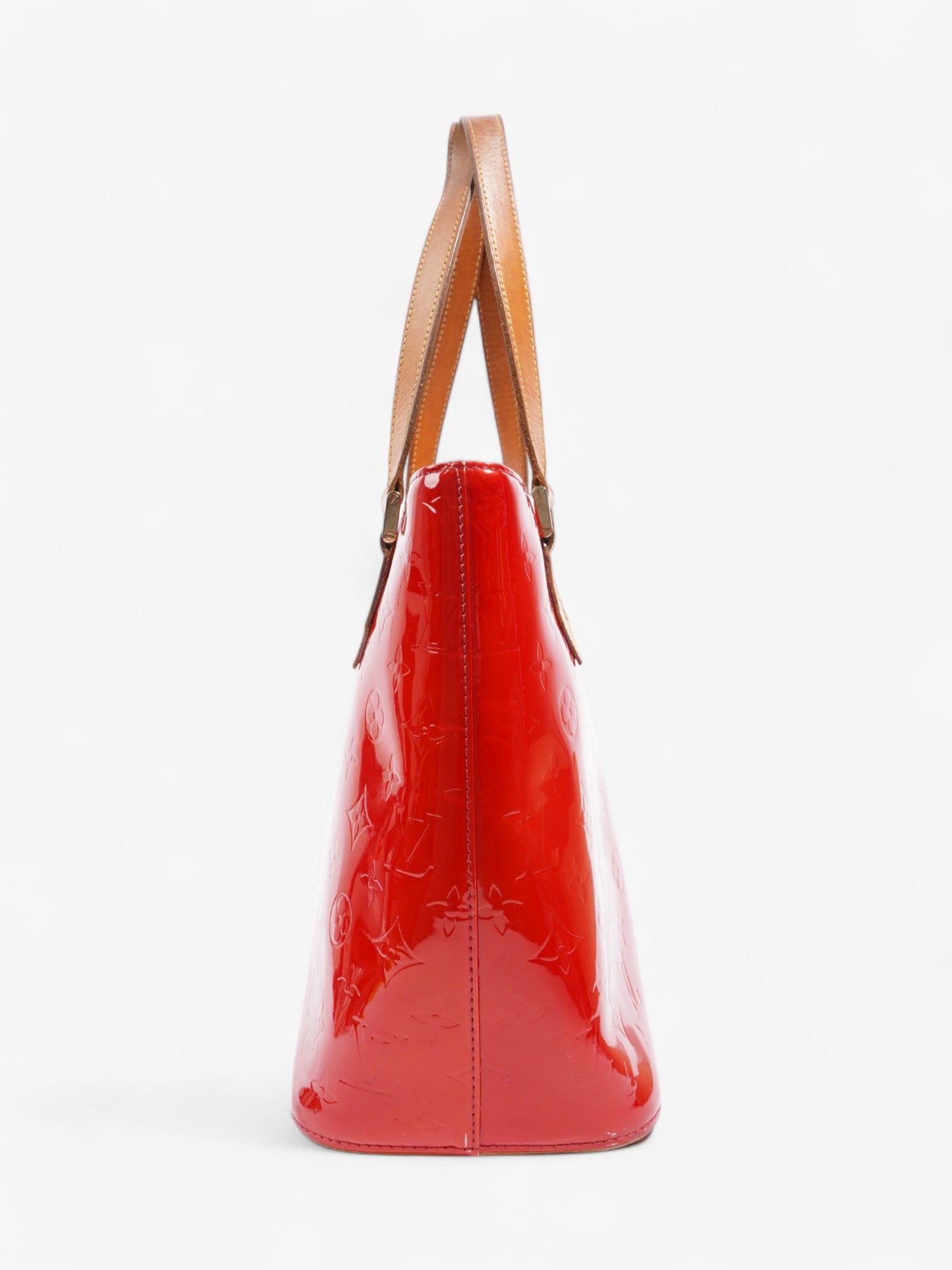 Louis Vuitton Houston Monogram Vernis / Red Vernis Leather