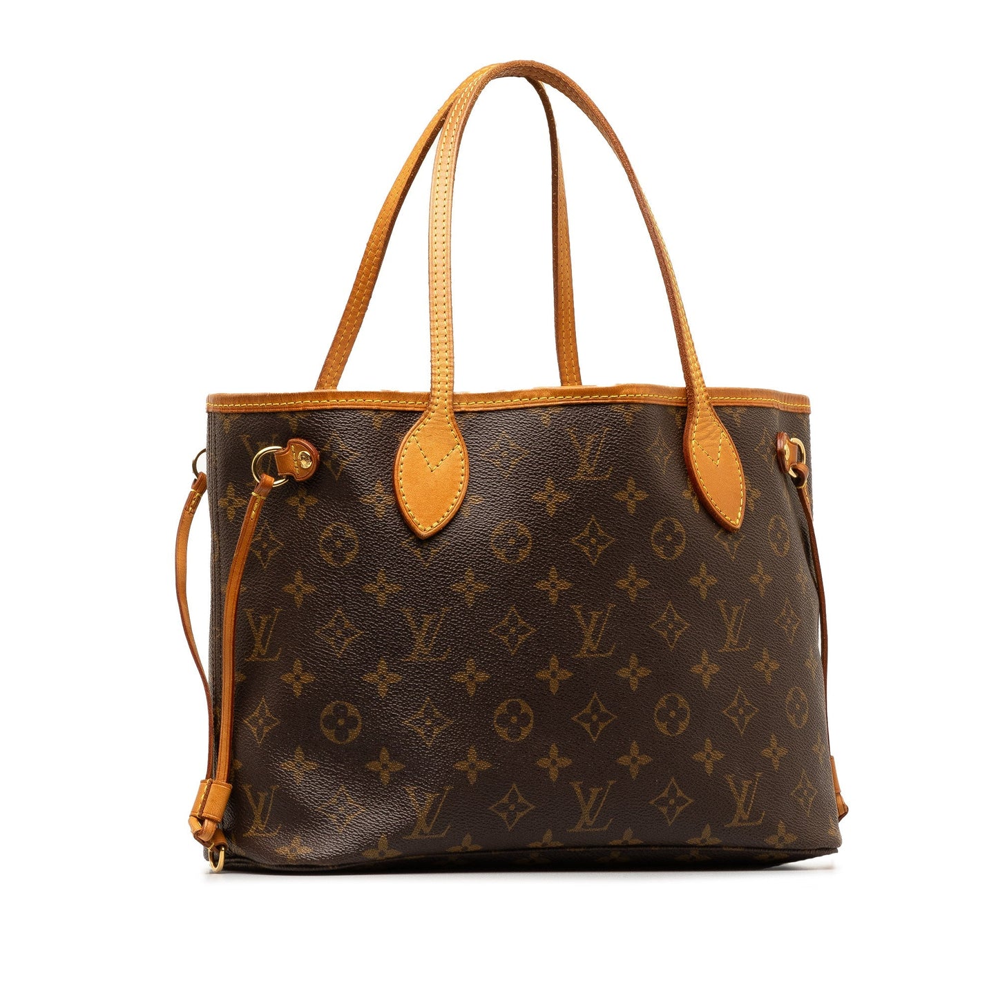 Brown Louis Vuitton Monogram Neverfull PM Tote Bag