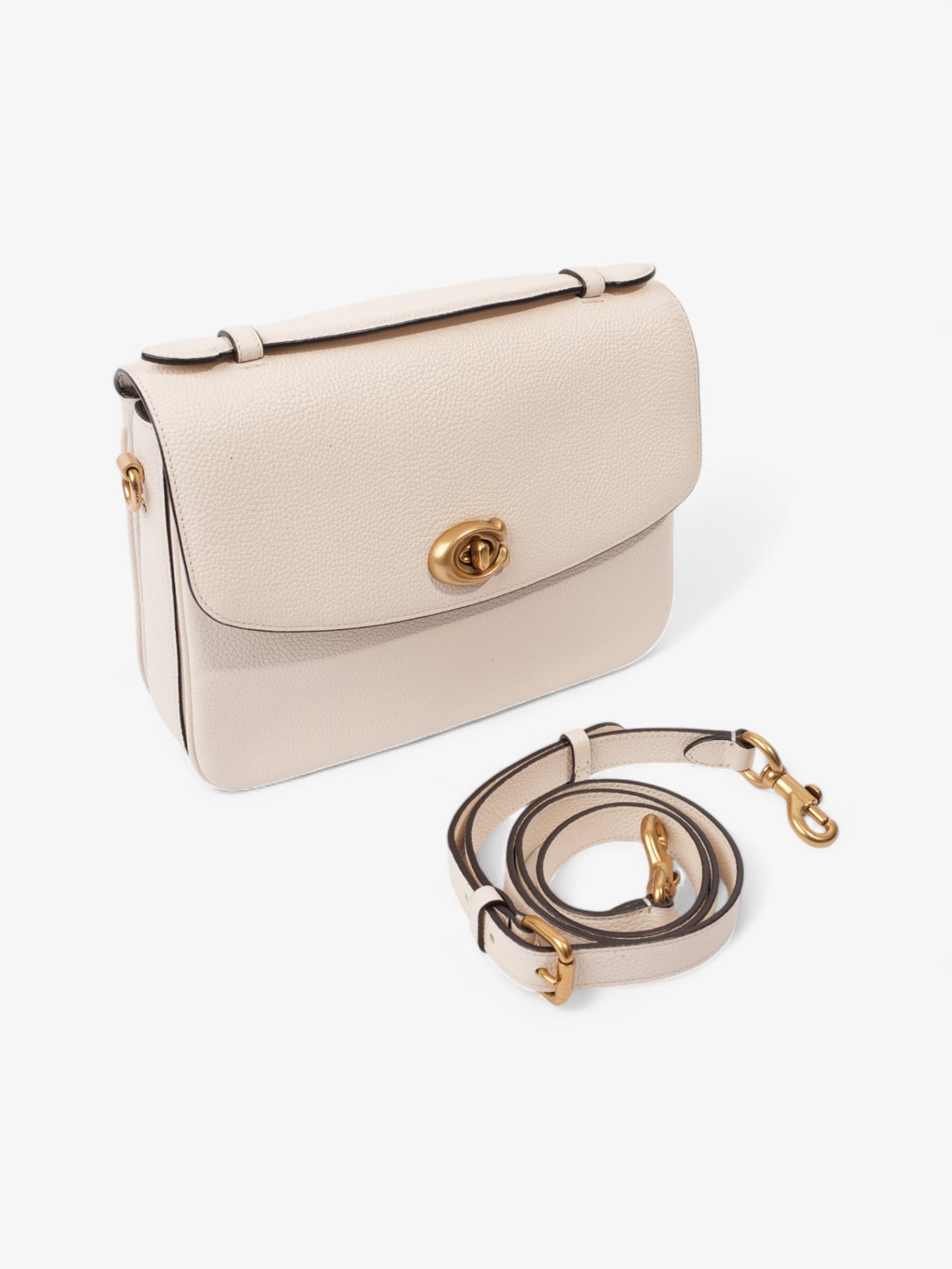 Coach Cassie White  Leather One size