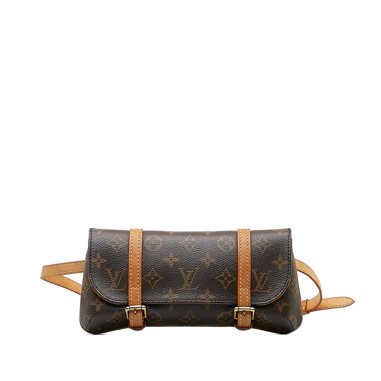 Brown Louis Vuitton Monogram Marelle Pochette Belt Bag