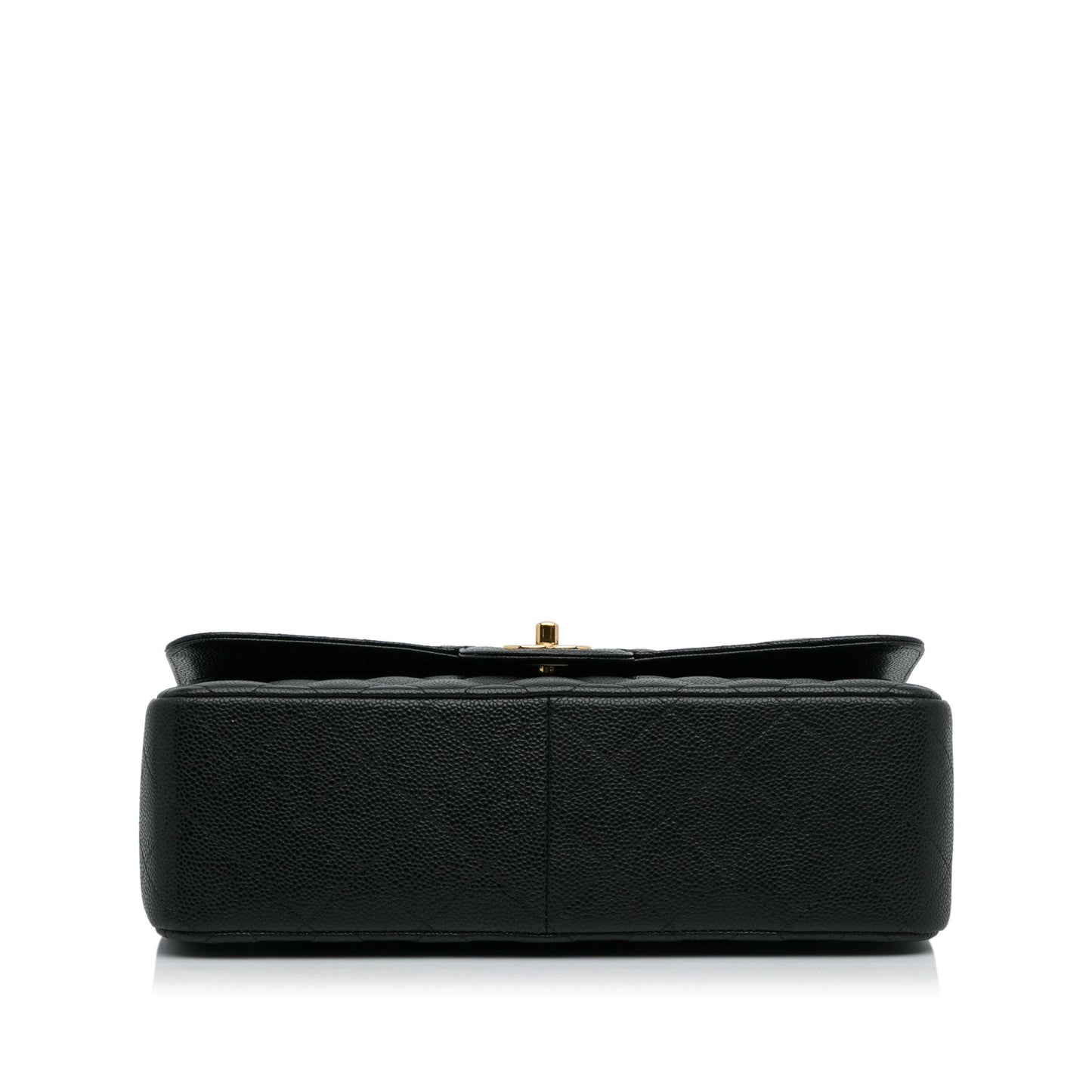 Chanel Classic Double Flap Jumbo Black Caviar Gold
