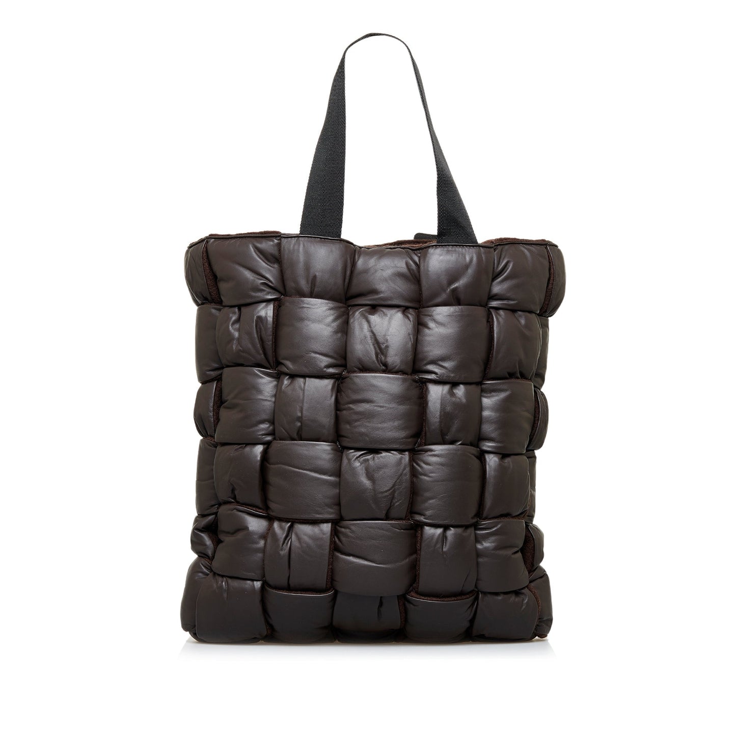 Brown Bottega Veneta Padded Maxi Intrecciato Tote